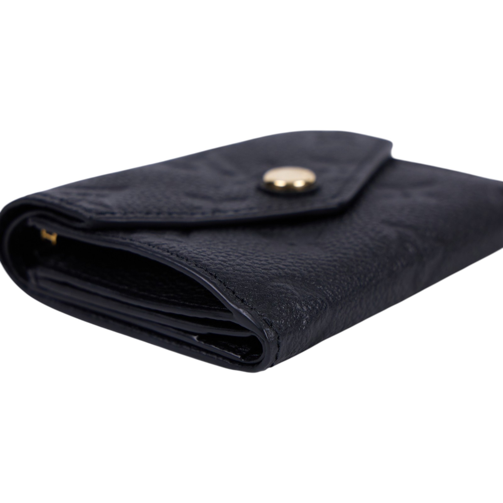 路易威登 LOUIS VUITTON Zoé 錢包 短夾 Empreinte皮革 黑色 M62935 黑ZOE三折短夾 原廠盒子/防塵袋