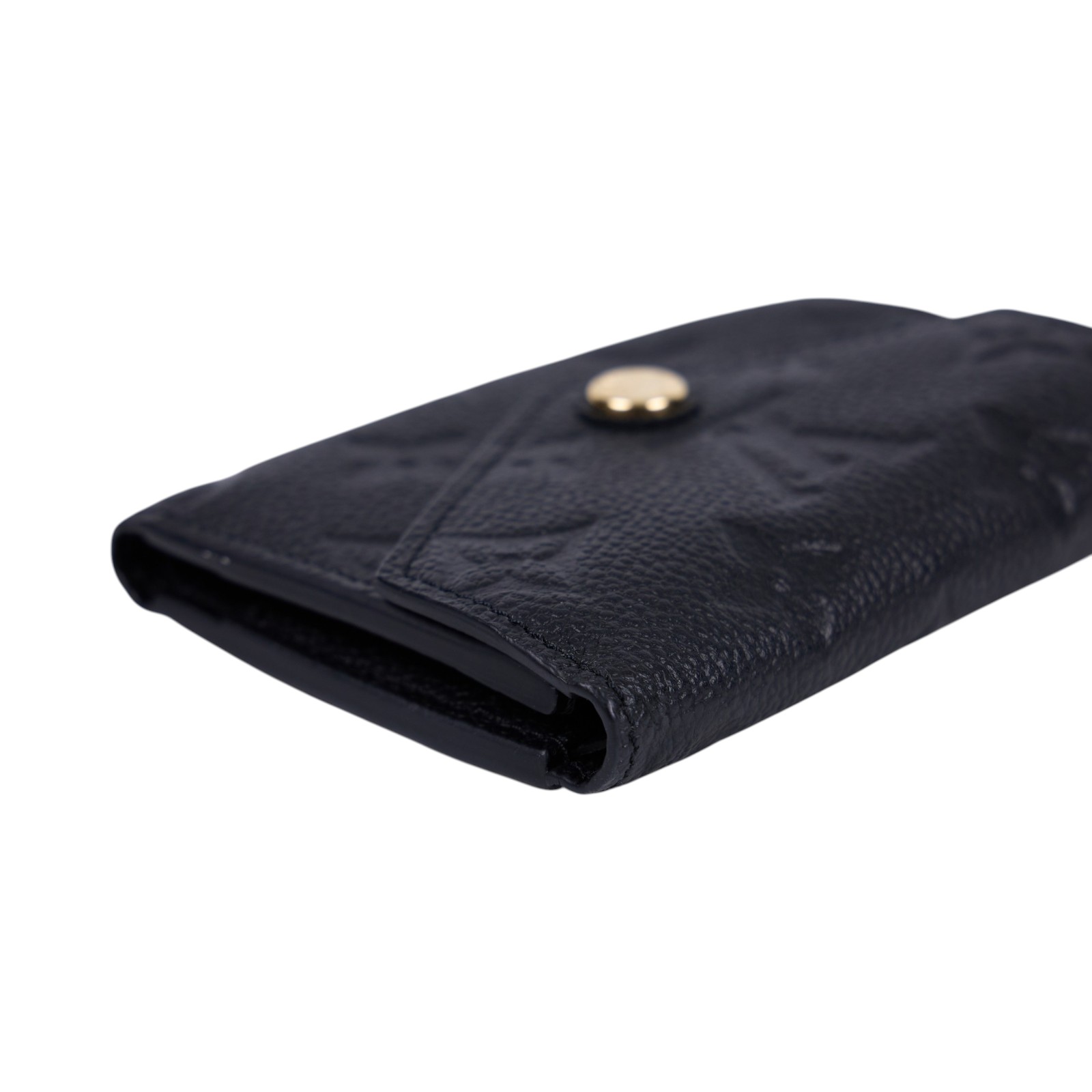 路易威登 LOUIS VUITTON Zoé 錢包 短夾 Empreinte皮革 黑色 M62935 黑ZOE三折短夾 原廠盒子/防塵袋