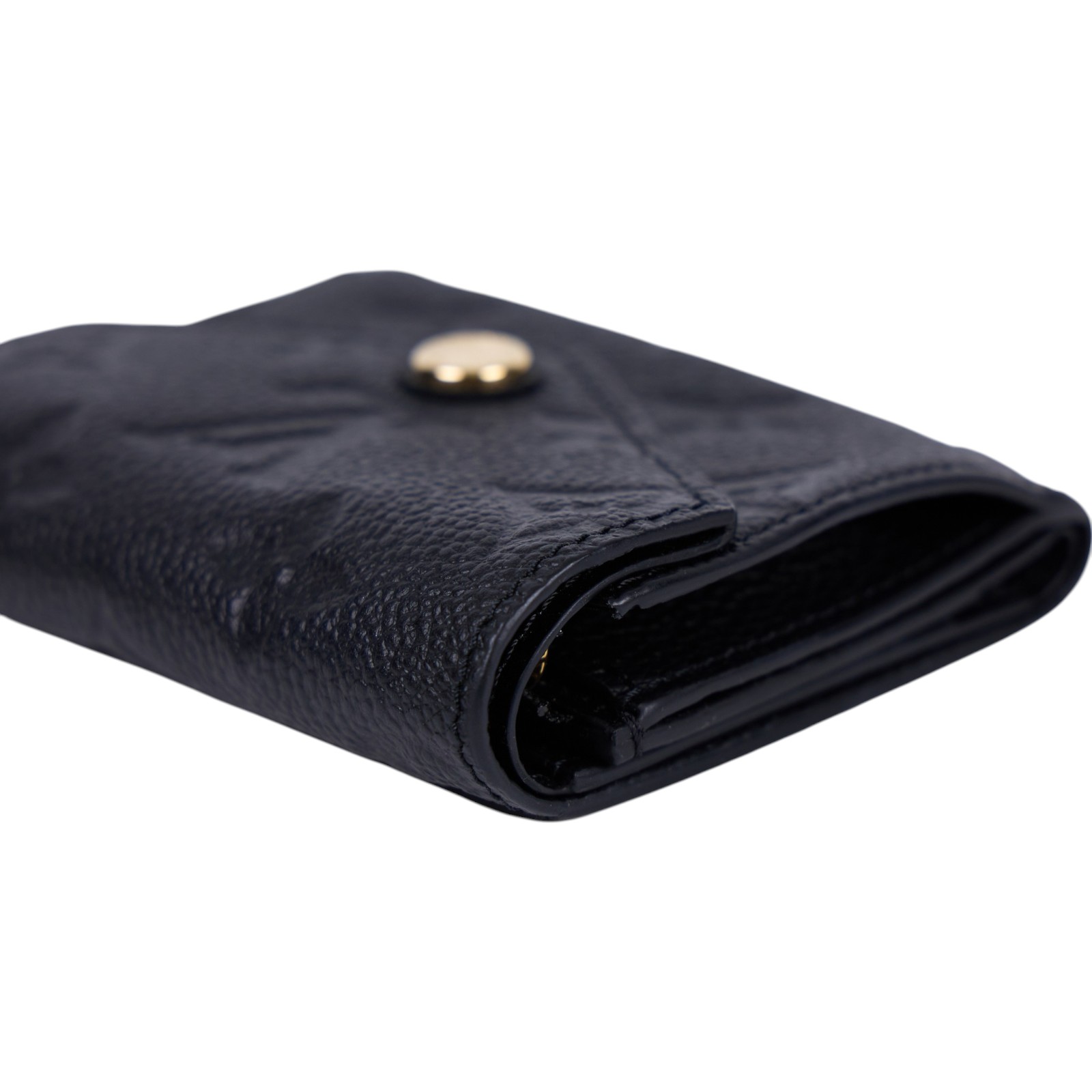 路易威登 LOUIS VUITTON Zoé 錢包 短夾 Empreinte皮革 黑色 M62935 黑ZOE三折短夾 原廠盒子/防塵袋