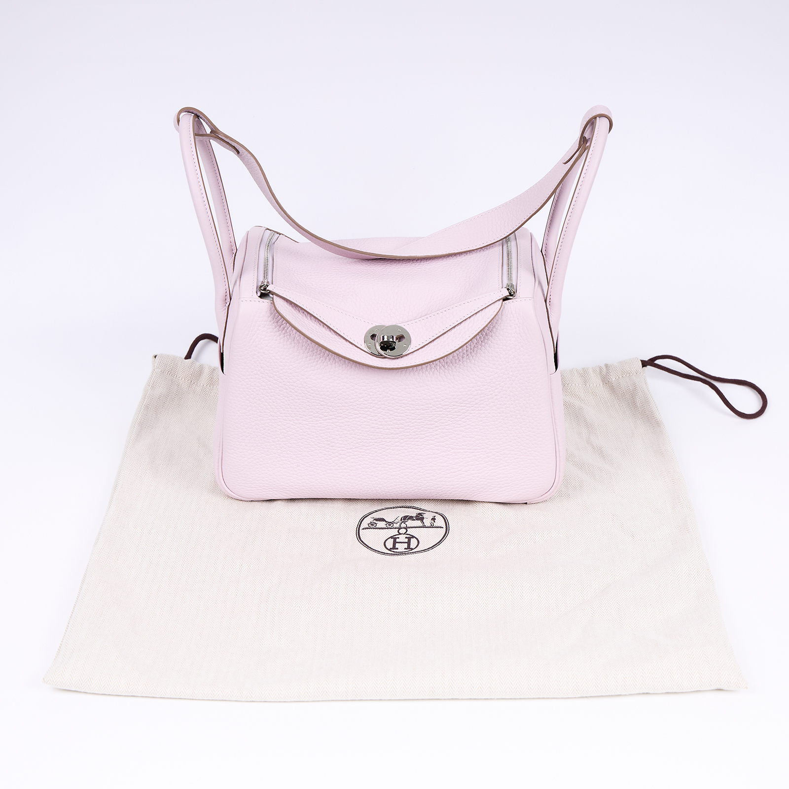 愛馬仕 Hermes Lindy 琳迪包 26 LD26 UPY751 CU U刻紫LINDY 26 防塵袋