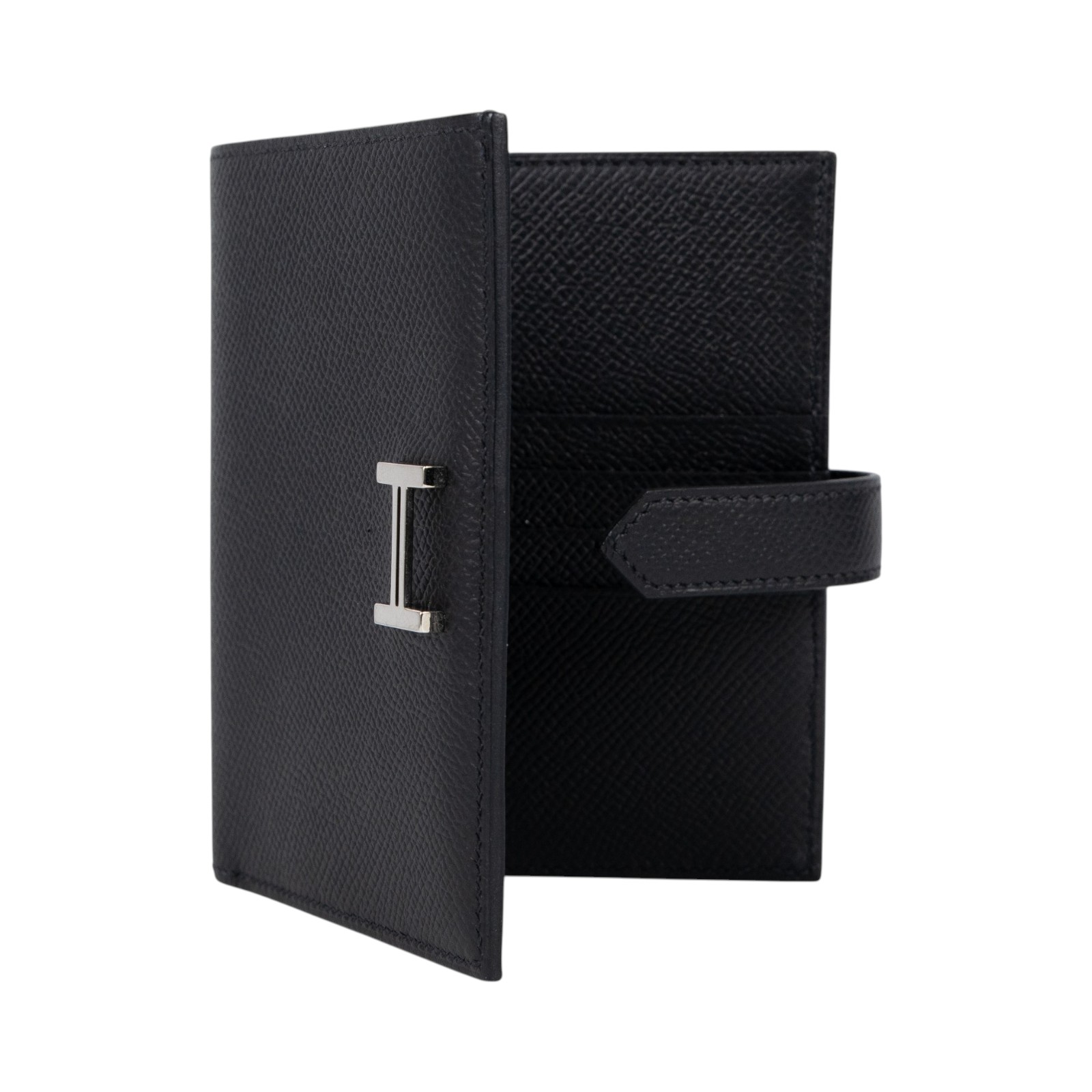 愛馬仕 Hermes Bearn 短夾 BEARN Z AP 007 HS Z刻 黑BEARN短夾 無附屬品