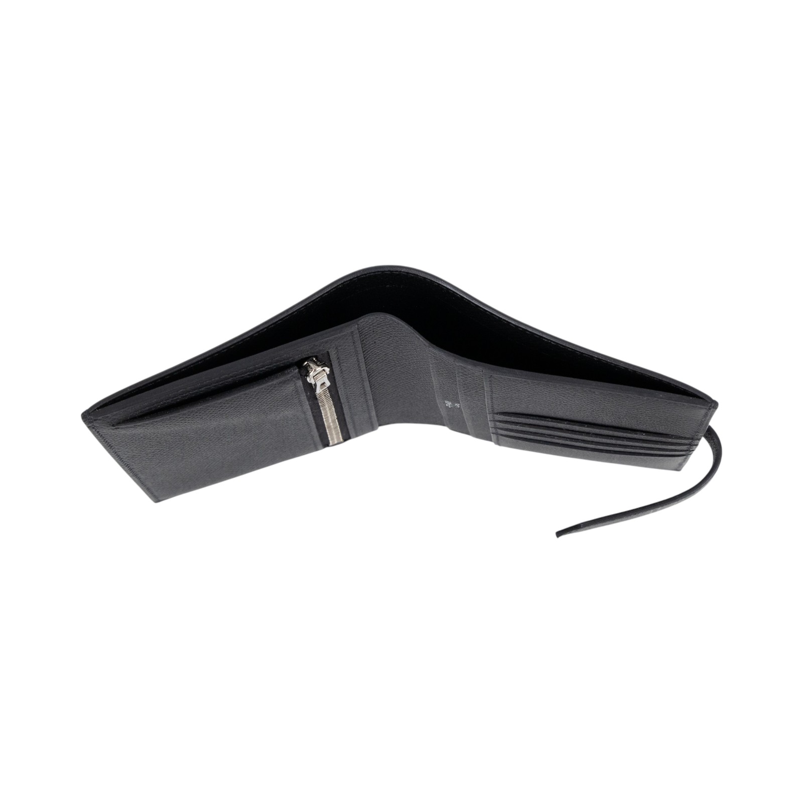 愛馬仕 Hermes Bearn 短夾 BEARN Z AP 007 HS Z刻 黑BEARN短夾 無附屬品