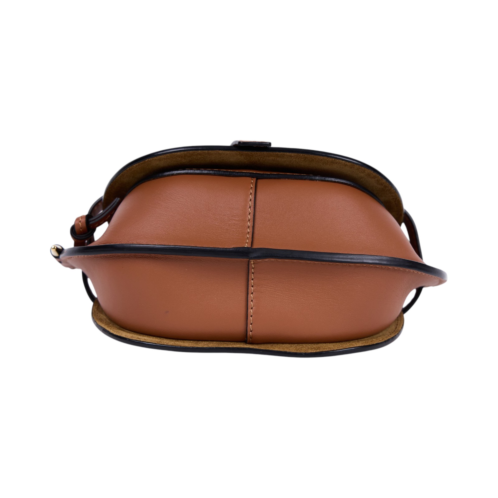 羅意威 LOEWE Mini Gate Dual bag 迷你 小牛皮 肩背包 帆布背帶 A650N46X13 焦糖MINI GATE 帆布背帶款 防塵袋/背帶