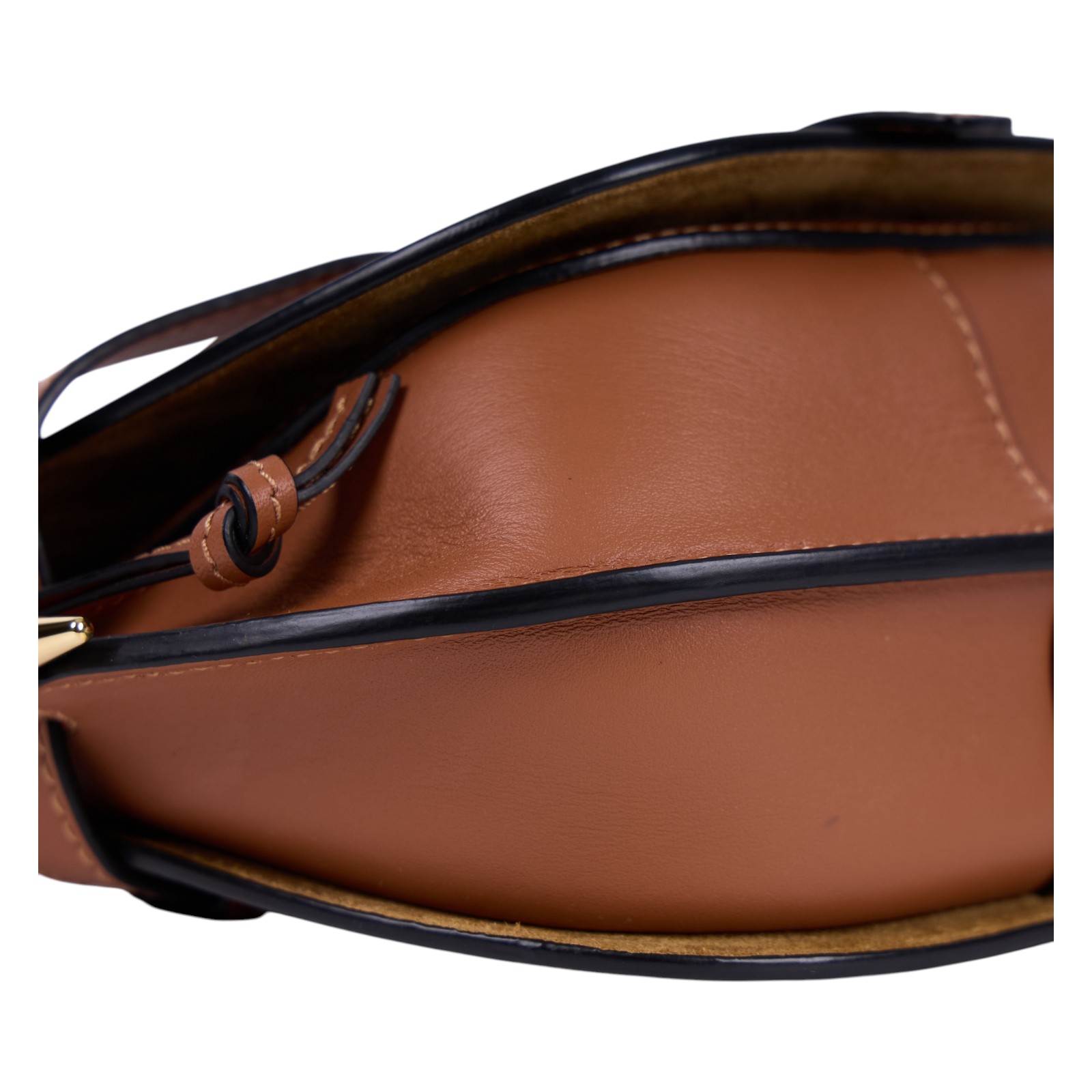 羅意威 LOEWE Mini Gate Dual bag 迷你 小牛皮 肩背包 帆布背帶 A650N46X13 焦糖MINI GATE 帆布背帶款 防塵袋/背帶