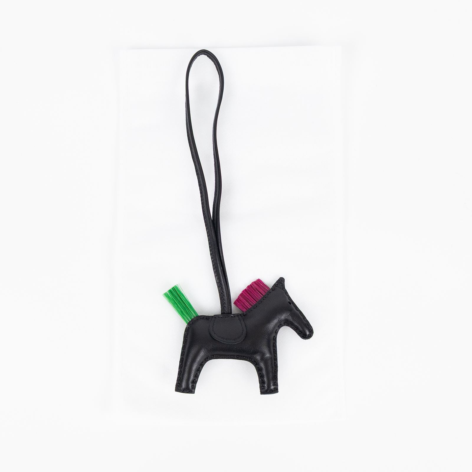 愛馬仕 Hermes Rodeo PM 飛馬 吊飾 RODEOPM BAM B刻紫綠黑拚色RODEO PM 無附屬品