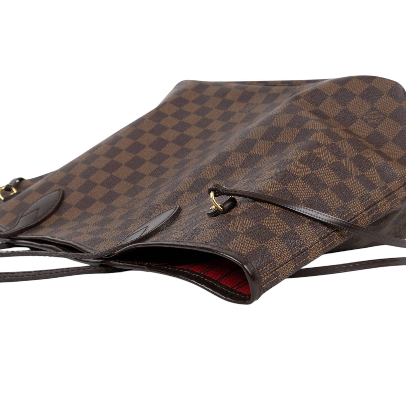 路易威登 LOUIS VUITTON 棕棋盤 Neverfull MM 托特包 N51105 棋盤NEVERFULL MM 無附屬品