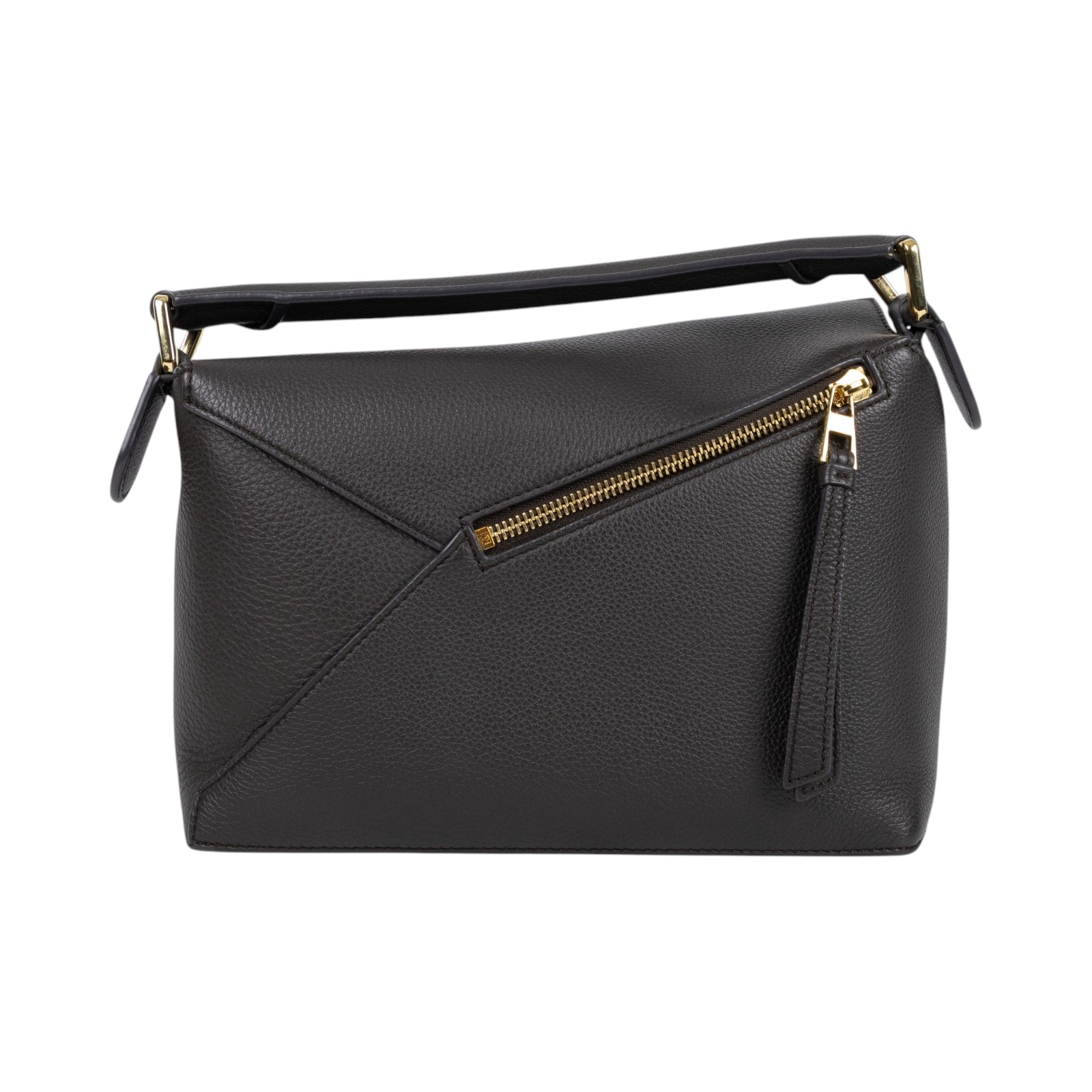 羅意威 LOEWE Small Puzzle Edge 手拿 肩背 斜背包 A510P60XAW 深咖PUZZLE SMALL 防塵袋/背帶