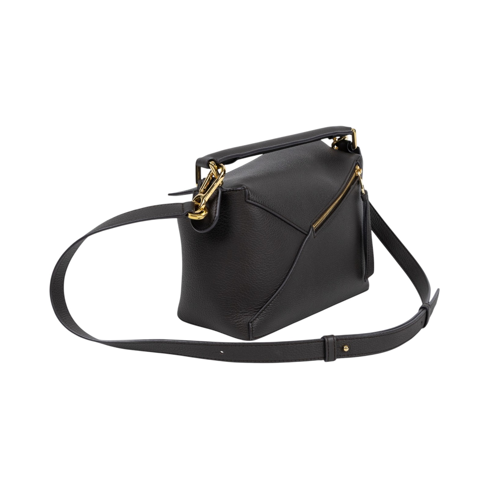 羅意威 LOEWE Small Puzzle Edge 手拿 肩背 斜背包 A510P60XAW 深咖PUZZLE SMALL 防塵袋/背帶