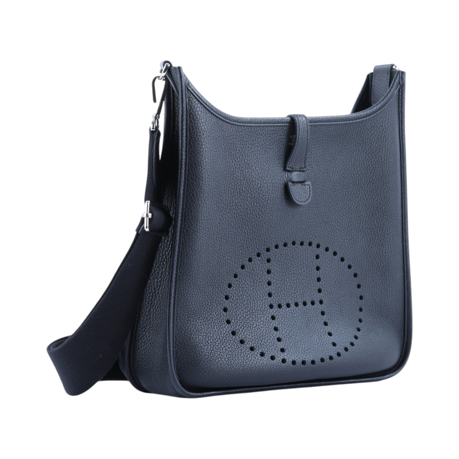 愛馬仕 Hermes Evelyne Bag 伊芙琳包 29 馬蹄型 EV29 Z BS 007 ZB Z刻黑EVELYNE 29 原廠盒子