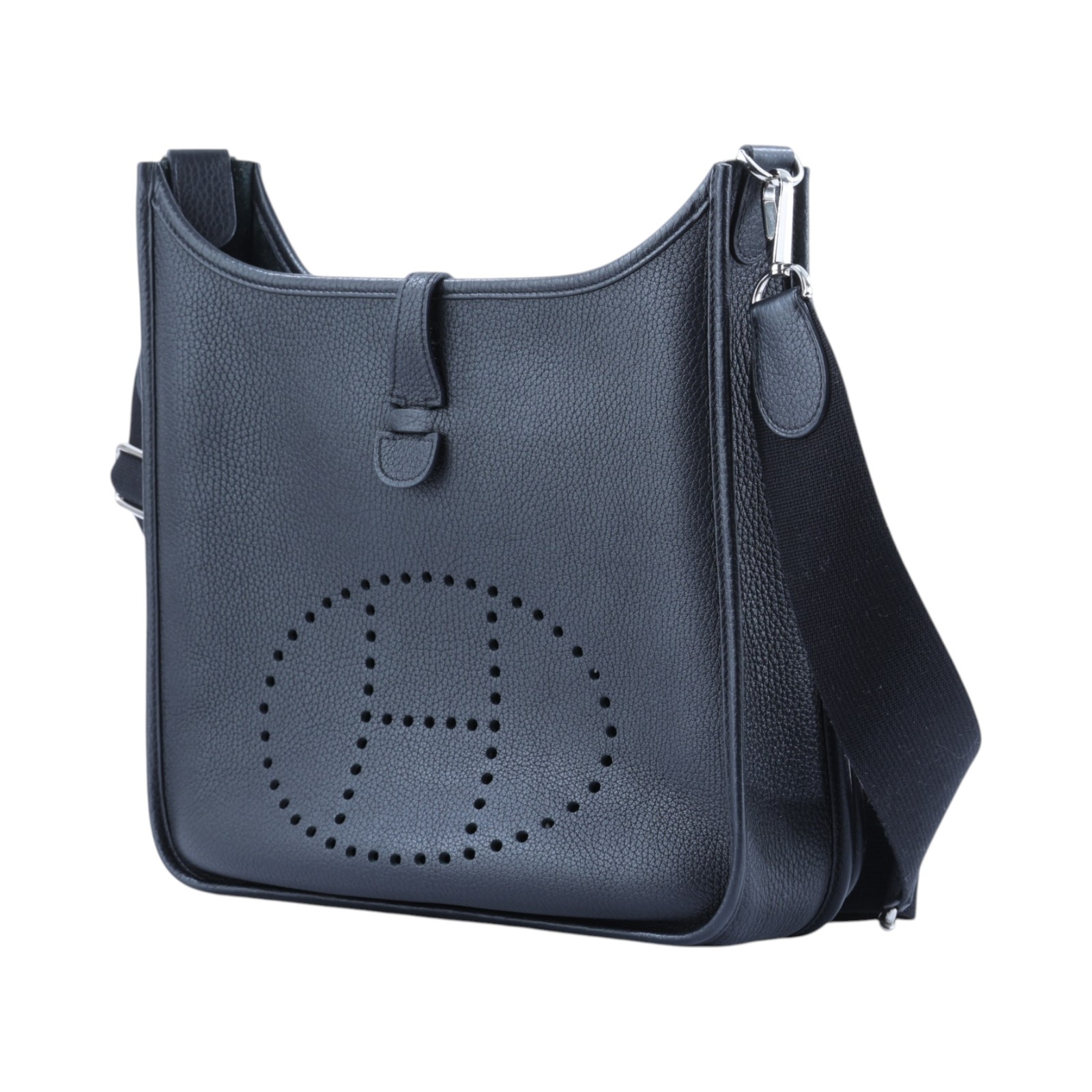 愛馬仕 Hermes Evelyne Bag 伊芙琳包 29 馬蹄型 EV29 Z BS 007 ZB Z刻黑EVELYNE 29 原廠盒子