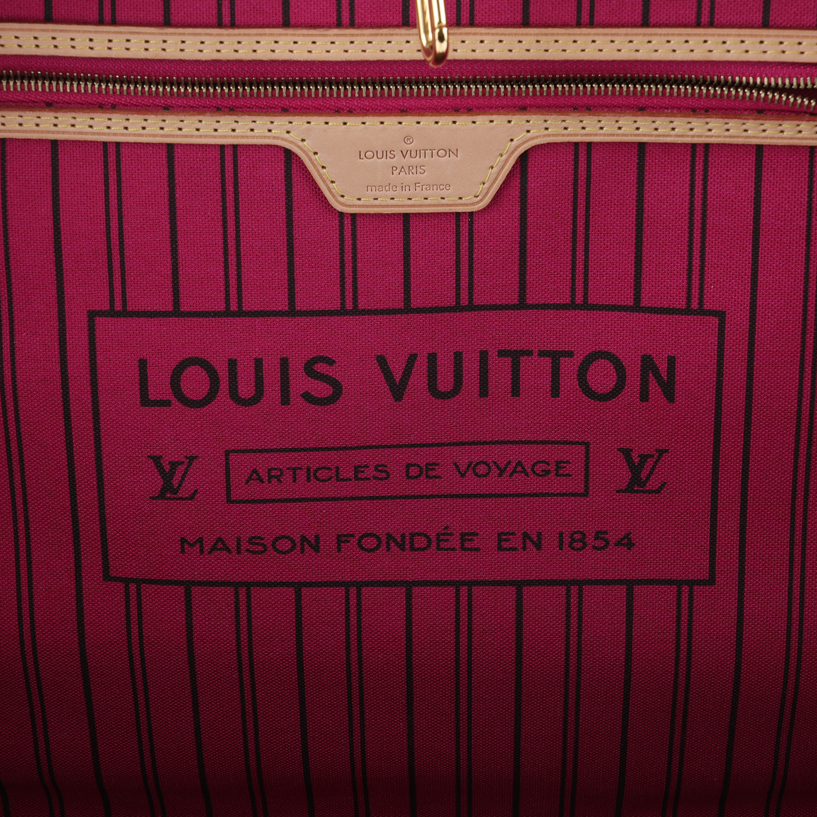 路易威登 LOUIS VUITTON Neverfull GM 經典原花 大型 牡丹色 購物包 手提包 M41180 原花NEVERFULL GM 防塵袋