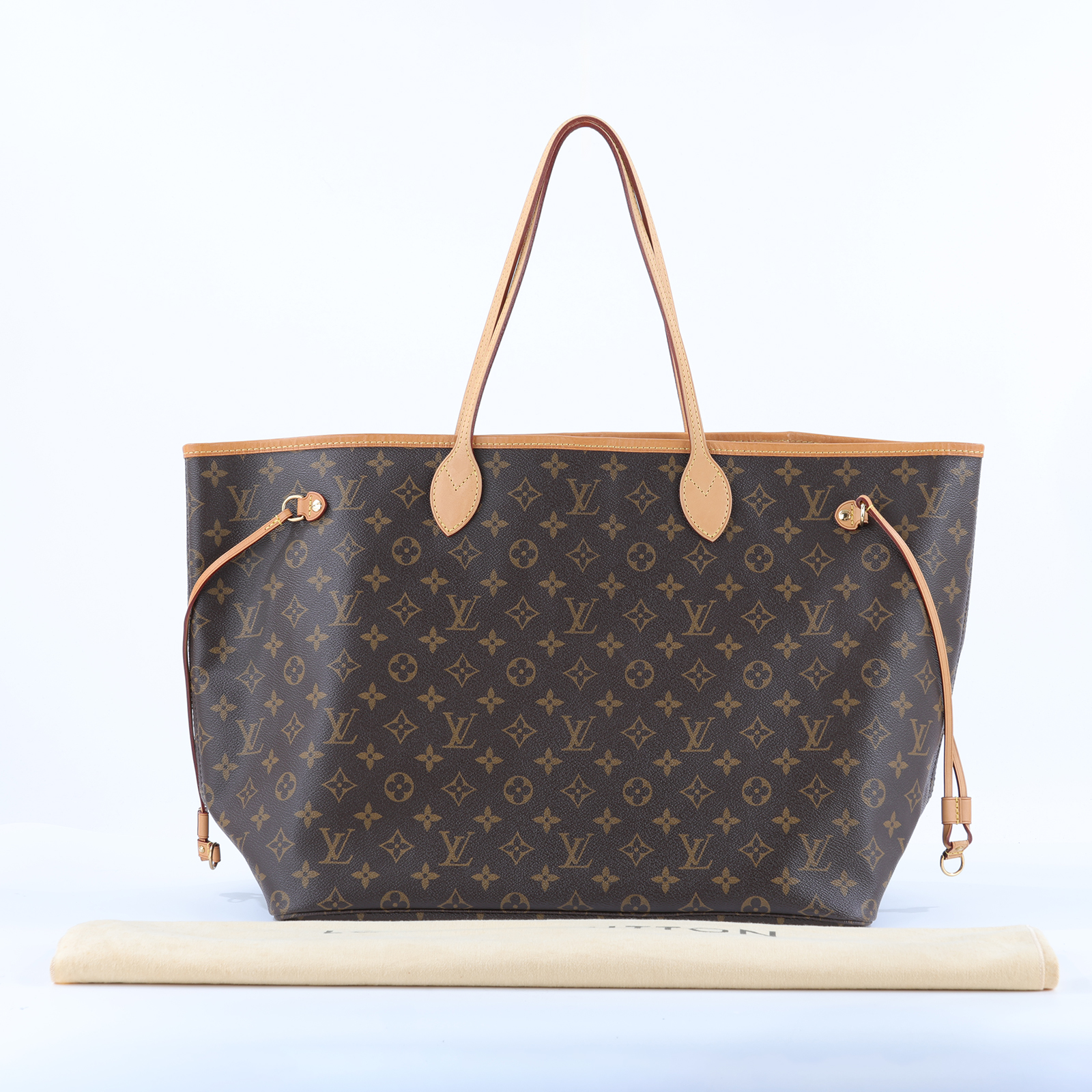 路易威登 LOUIS VUITTON Neverfull GM 經典原花 大型 牡丹色 購物包 手提包 M41180 原花NEVERFULL GM 防塵袋