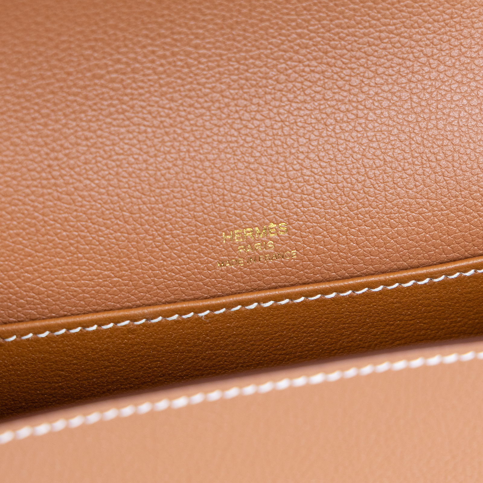 愛馬仕 Hermes Roulis 豬鼻子 斜背包 18 Mini 金色五金 金棕色 H070510CP37 /WHA256CI  背帶/原廠盒子/防塵袋2