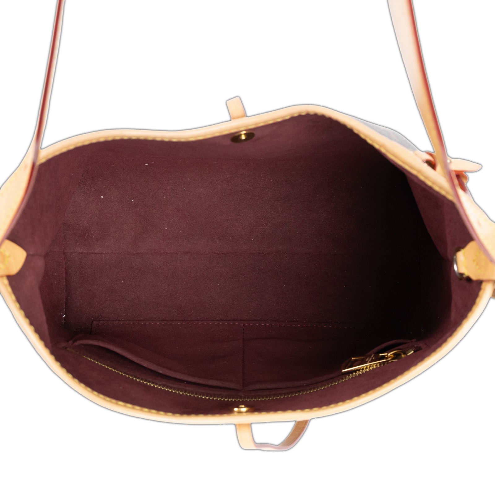路易威登 LOUIS VUITTON CarryAll PM 原花 肩背包 M46203 晶片款  吊牌/內袋/原廠盒子/防塵袋/購買證明
