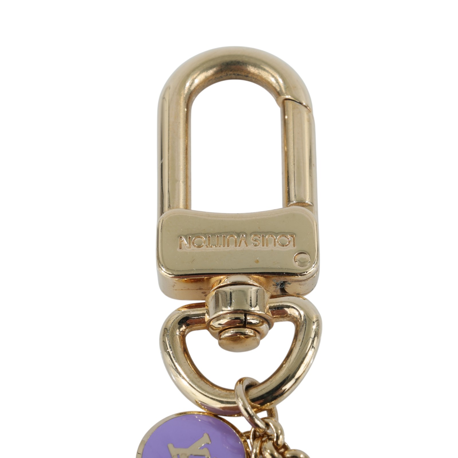 路易威登 LOUIS VUITTON Porte Cles Chaine Pastilles 吊飾 包掛 鑰匙圈 M65380 彩色糖果鑰匙圈 原廠盒子/防塵袋