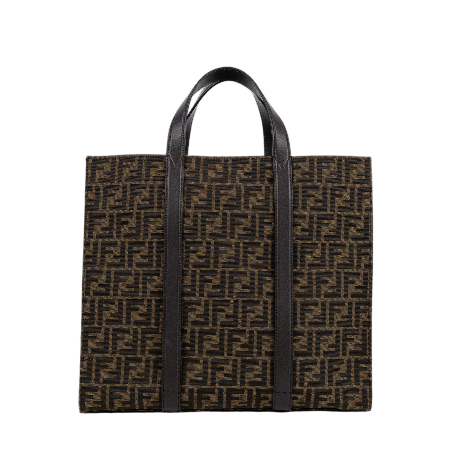 芬迪 FENDI Jacquard FF 手提包 肩背包 7VA390AG0M  防塵袋/背帶