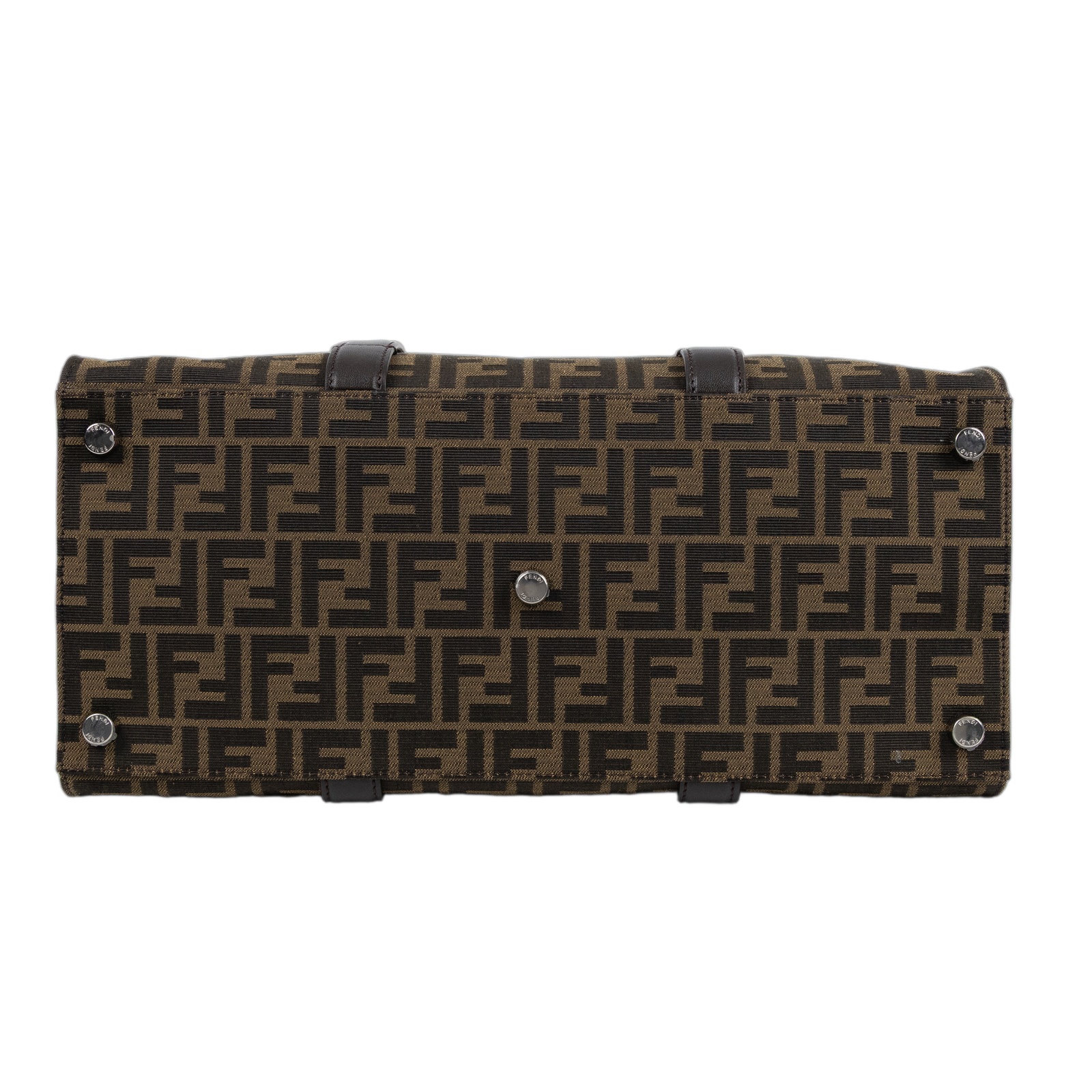 芬迪 FENDI Jacquard FF 手提包 肩背包 7VA390AG0M  防塵袋/背帶