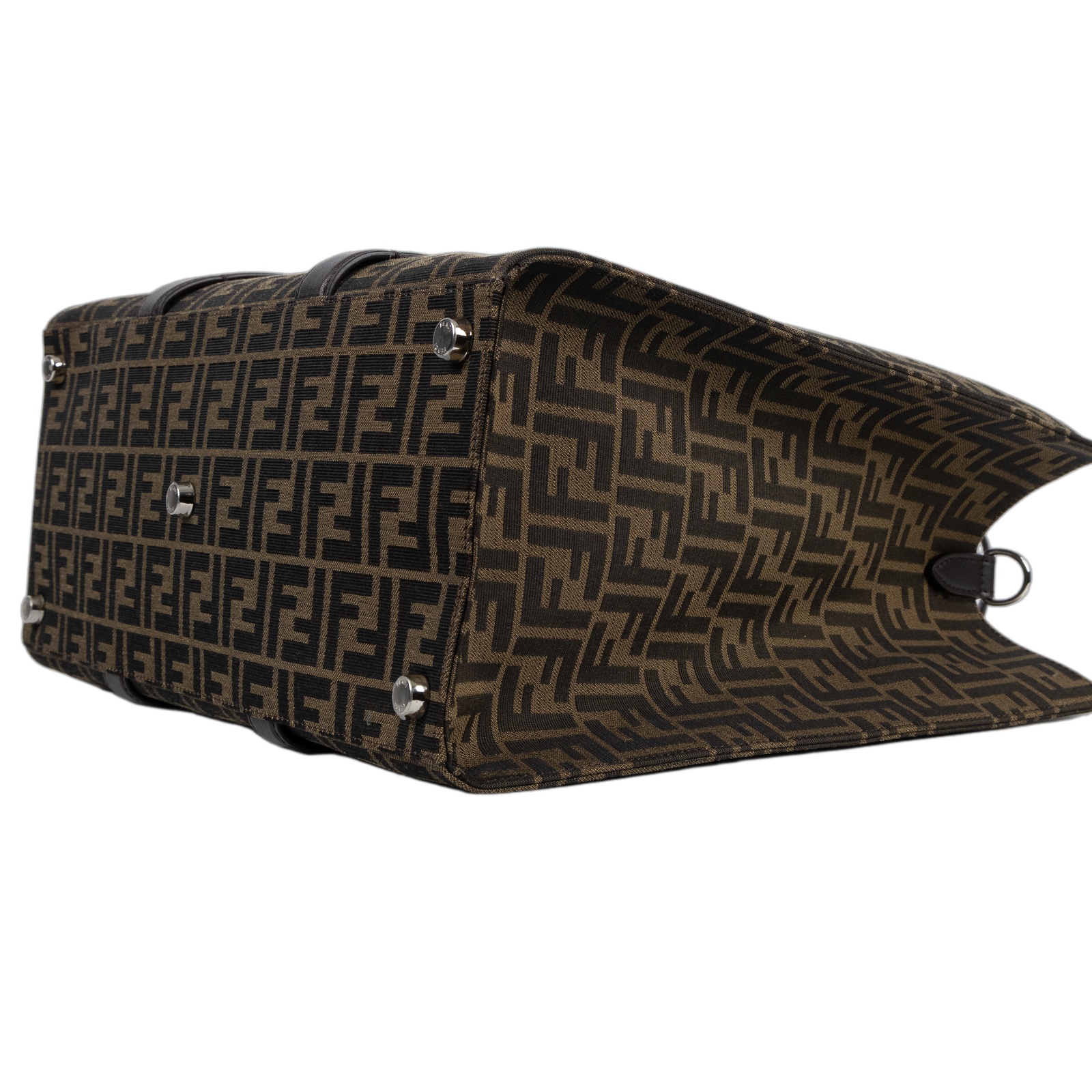 芬迪 FENDI Jacquard FF 手提包 肩背包 7VA390AG0M  防塵袋/背帶
