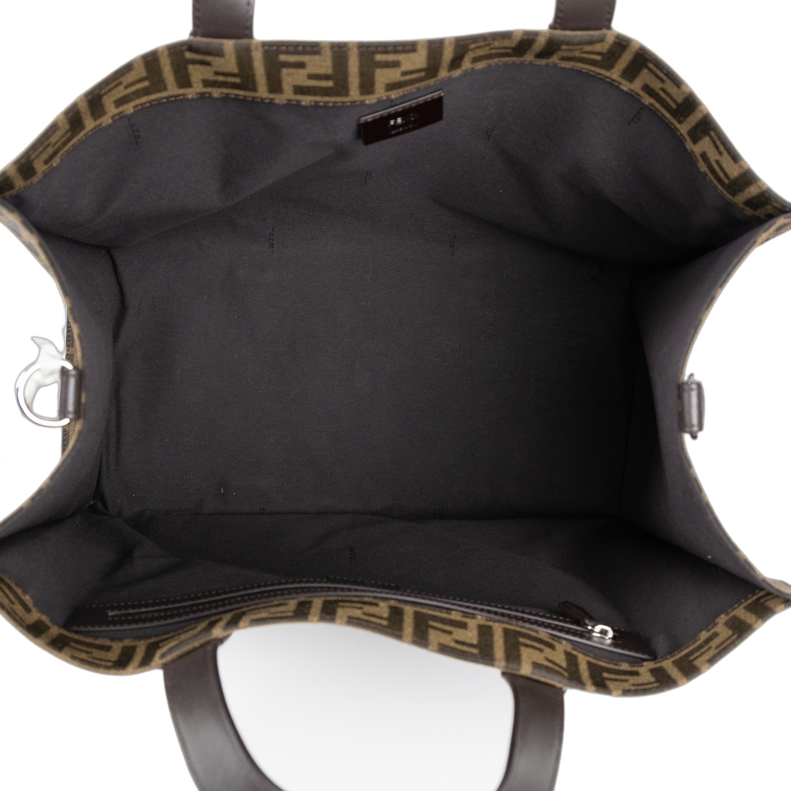 芬迪 FENDI Jacquard FF 手提包 肩背包 7VA390AG0M  防塵袋/背帶