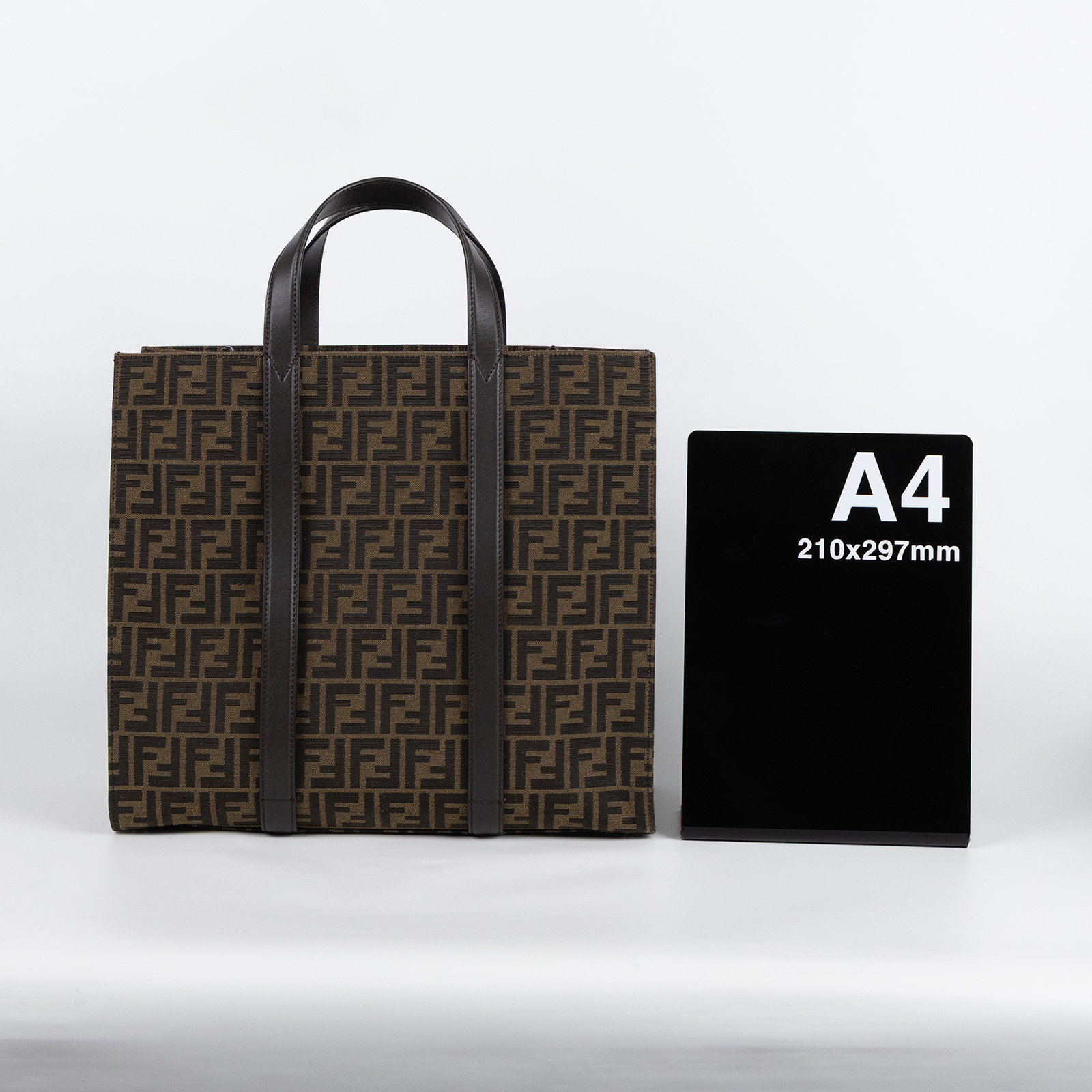 芬迪 FENDI Jacquard FF 手提包 肩背包 7VA390AG0M  防塵袋/背帶