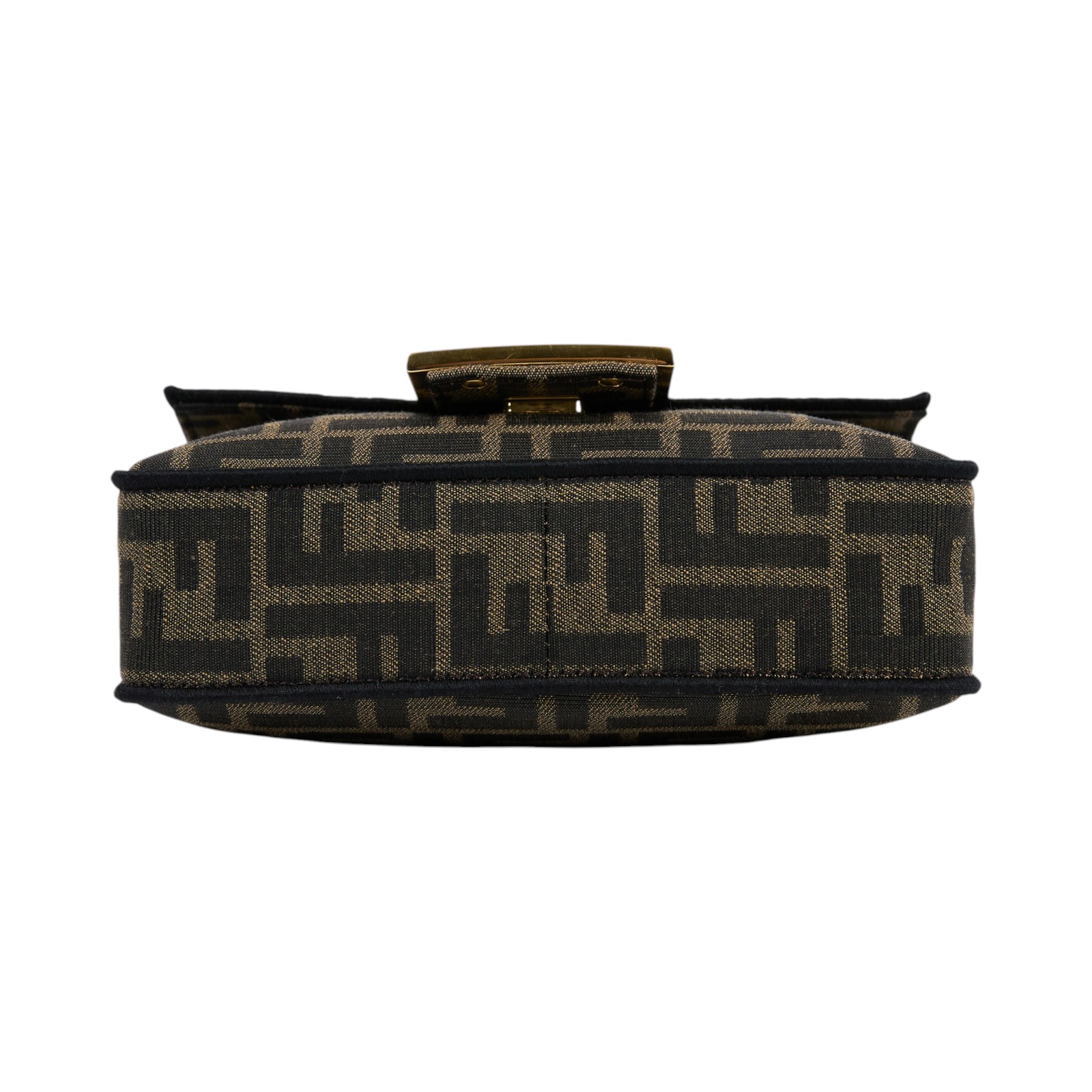 芬迪 FENDI Baguette  8BS017A6V5 棕FF迷你法棍包 防塵袋/背帶