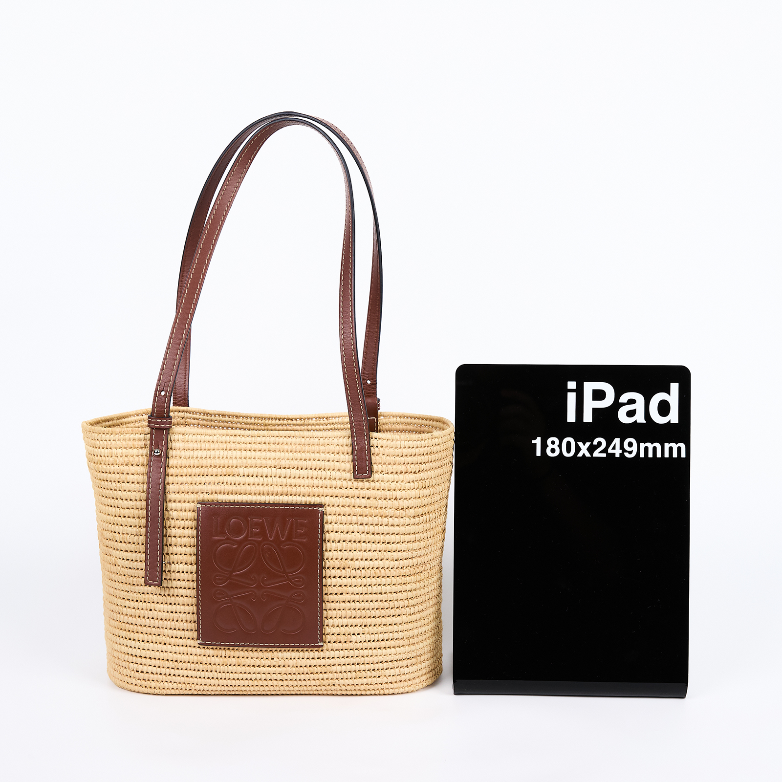 羅意威 LOEWE Square Basket 手袋 小型 A223099X02 草編SQUARE BASKET SMALL 草編包 防塵袋