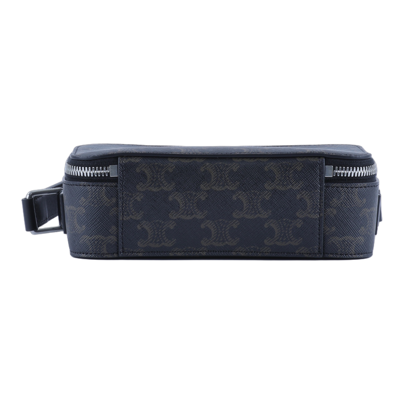 思琳 CELINE 標誌印花 牛皮革迷你型盒形 郵差包 114902EVJ 凱旋MINI MESSENGER BOX 無附屬品