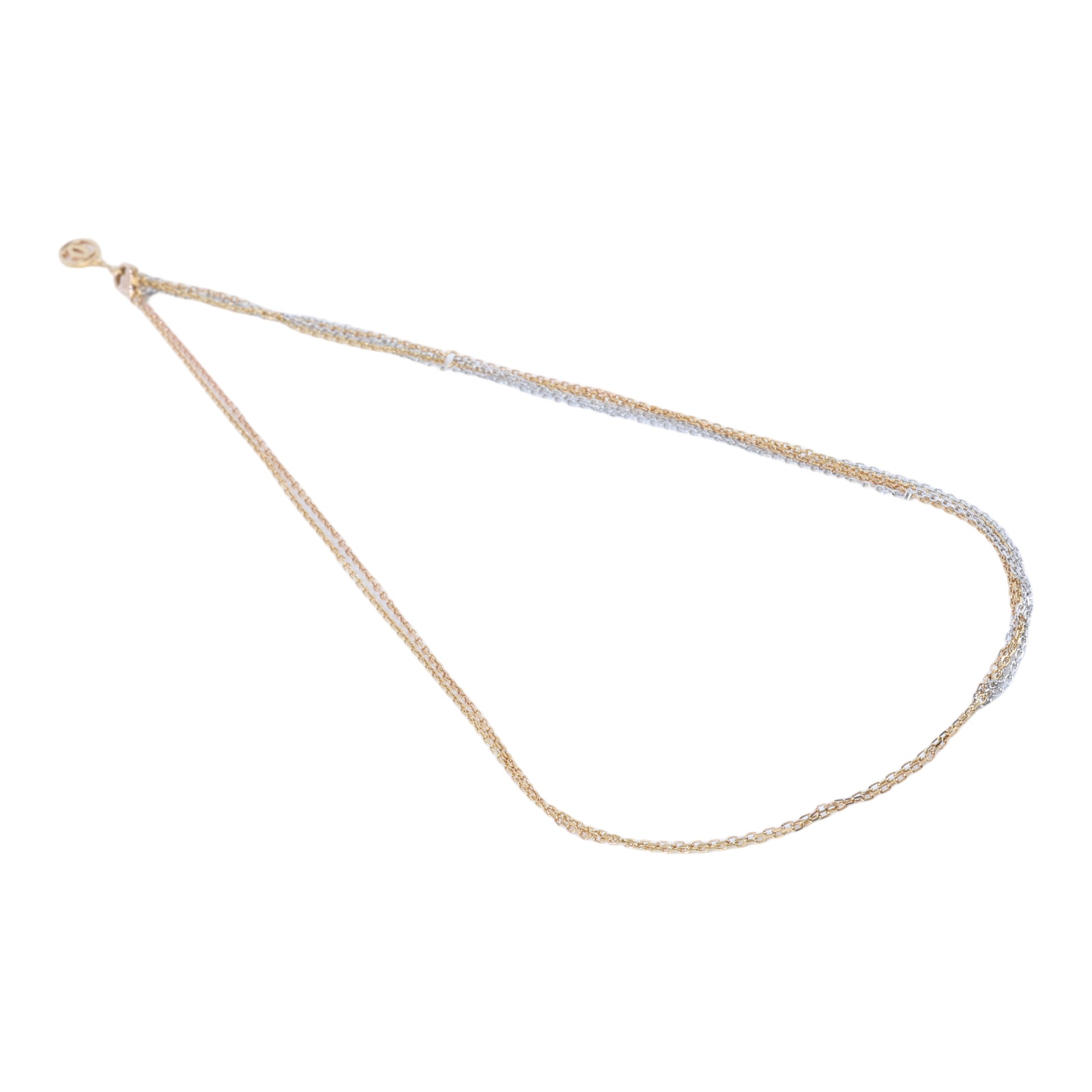 卡地亞 CARTIER CHAIN 項鍊 B7060900 TRINITY CHAIN項鍊 原廠盒子/保證卡