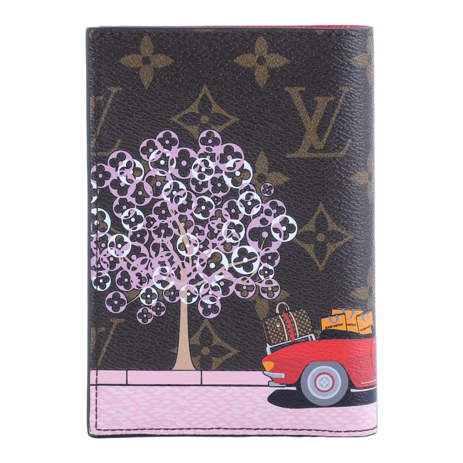 路易威登 LOUIS VUITTON Vivienne 老花 巴黎鐵塔 護照套 M68493 原花Vivienne巴黎鐵塔護照夾 原廠盒子/防塵袋