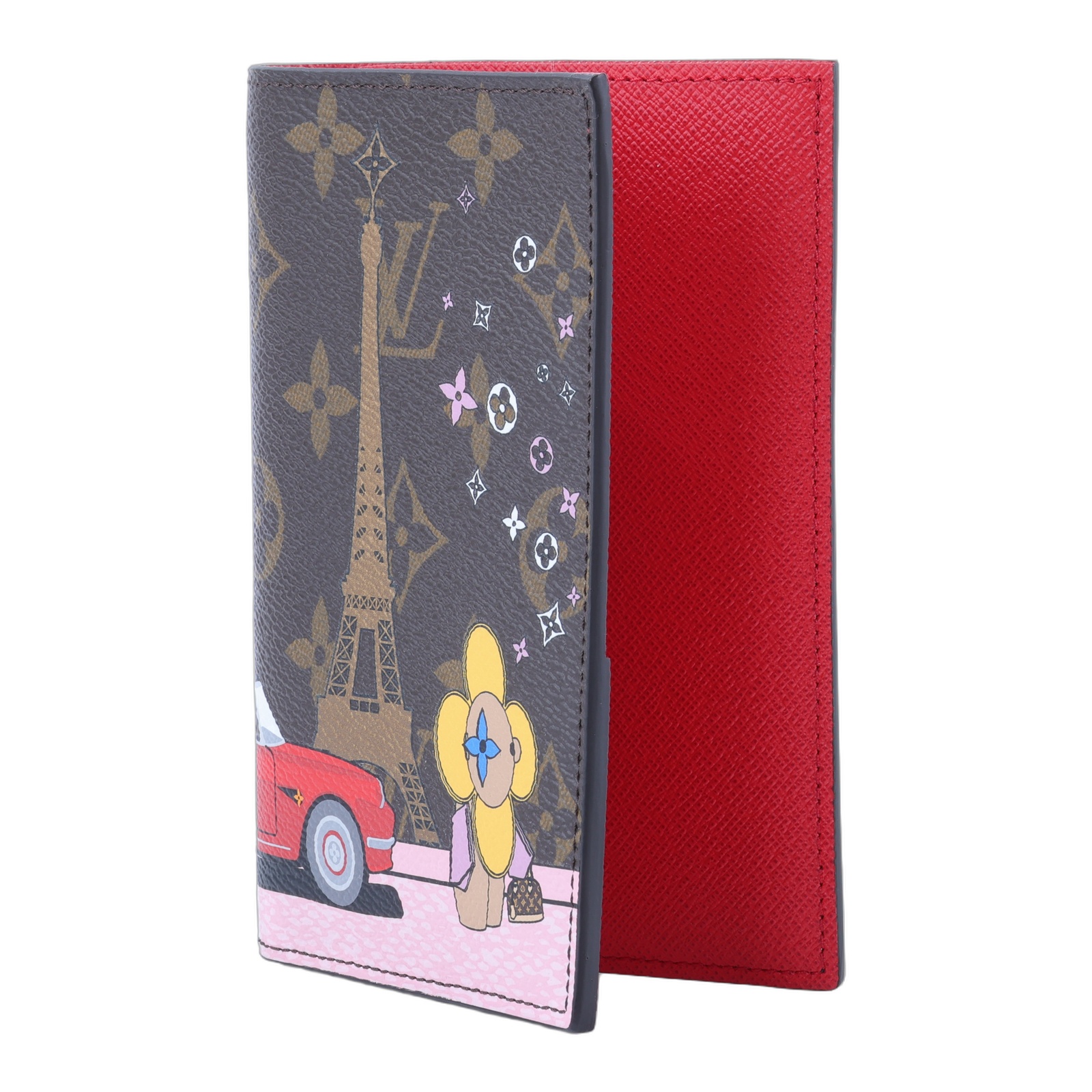 路易威登 LOUIS VUITTON Vivienne 老花 巴黎鐵塔 護照套 M68493 原花Vivienne巴黎鐵塔護照夾 原廠盒子/防塵袋