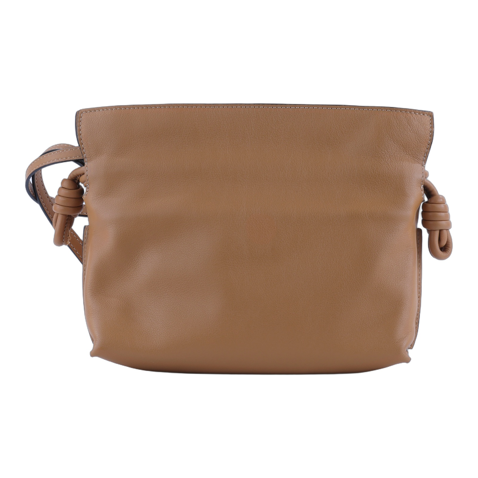 羅意威 LOEWE Mini Flamenco clutch 小牛皮 迷你 肩背包 A411FC2X05 焦糖FLAMENCO MINI 無附屬品