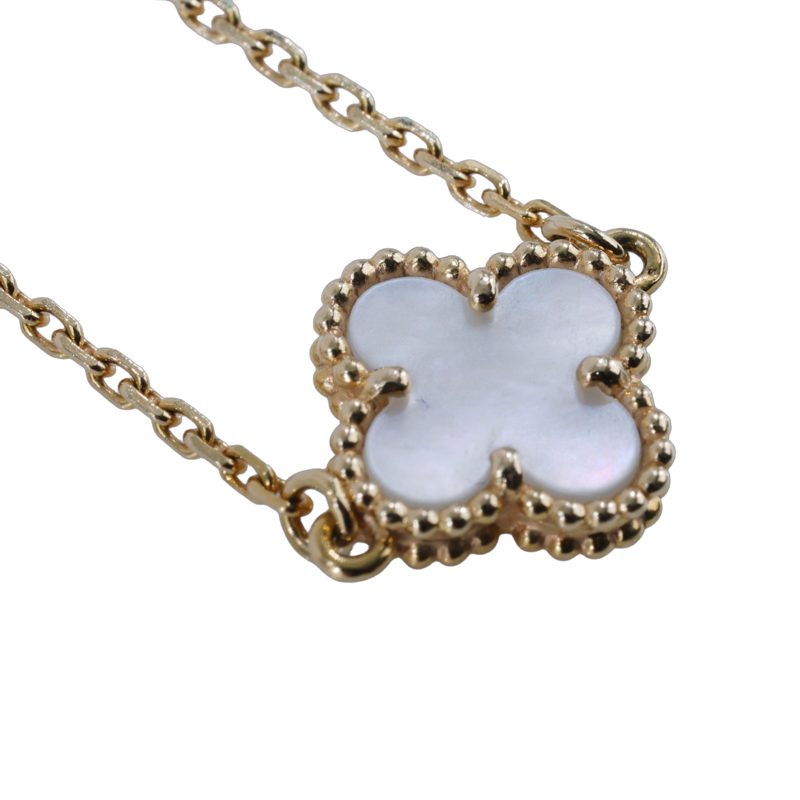 梵克雅寶 Van Cleef & Arpels Sweet Alhambra 手鍊 VCARF68800_改短1cm  防塵袋/保證卡