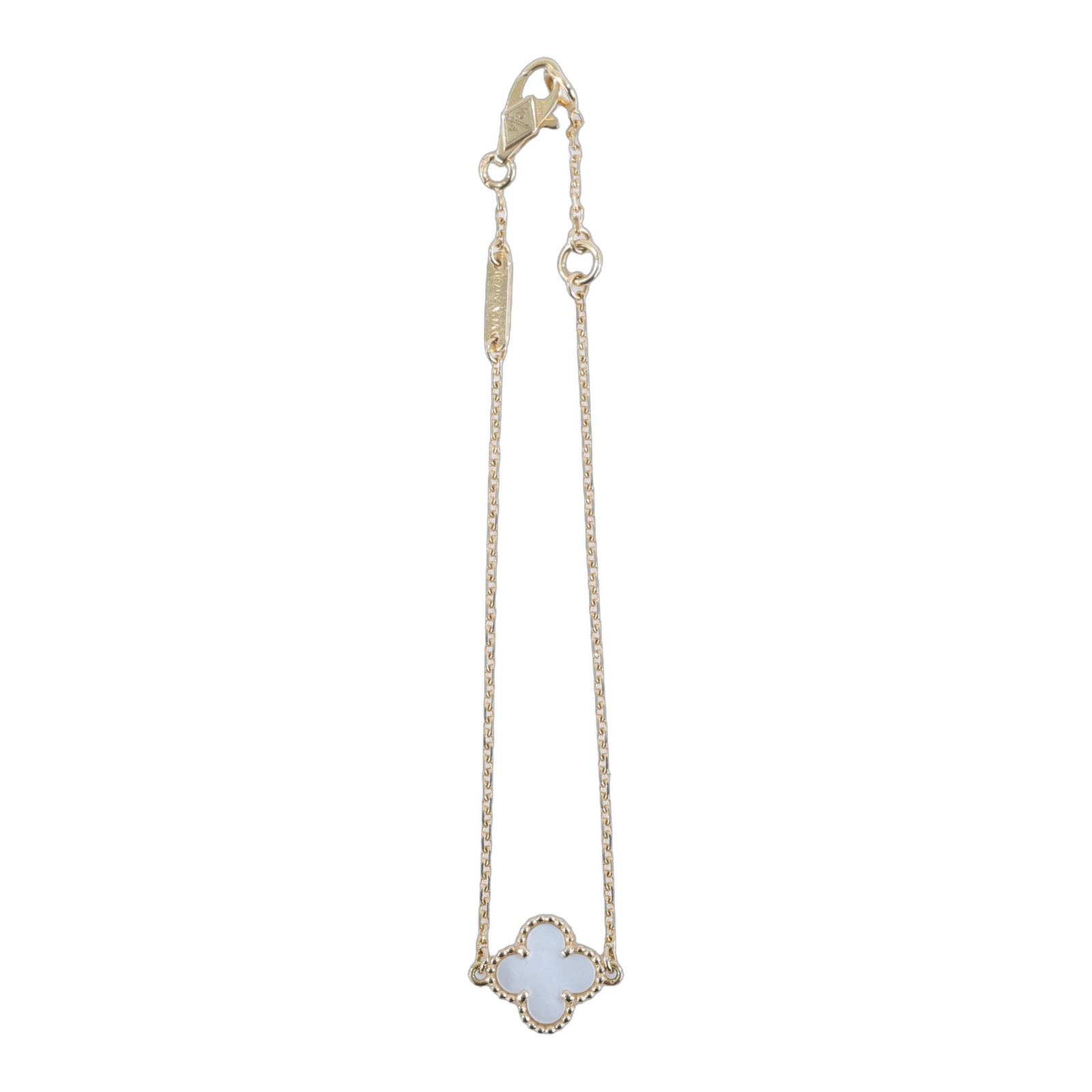 梵克雅寶 Van Cleef & Arpels Sweet Alhambra 手鍊 VCARF68800_改短1cm  防塵袋/保證卡