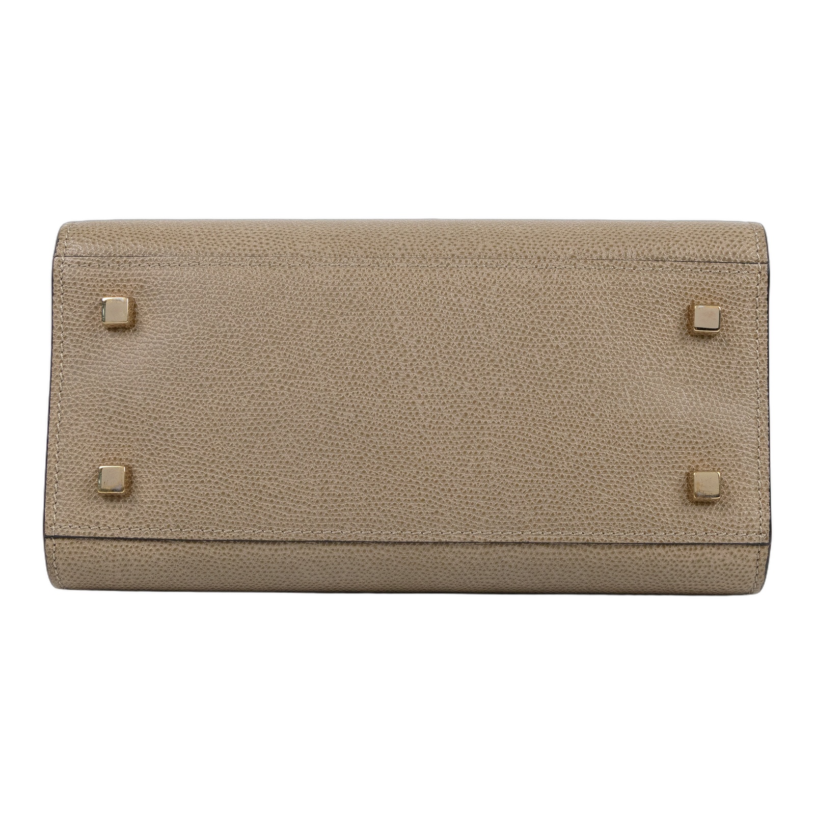萬萊斯特 VALEXTRA Iside Top handle mini 手提包 WBES0036028LOC99 灰棕ISIDE MINI 背帶/防塵袋