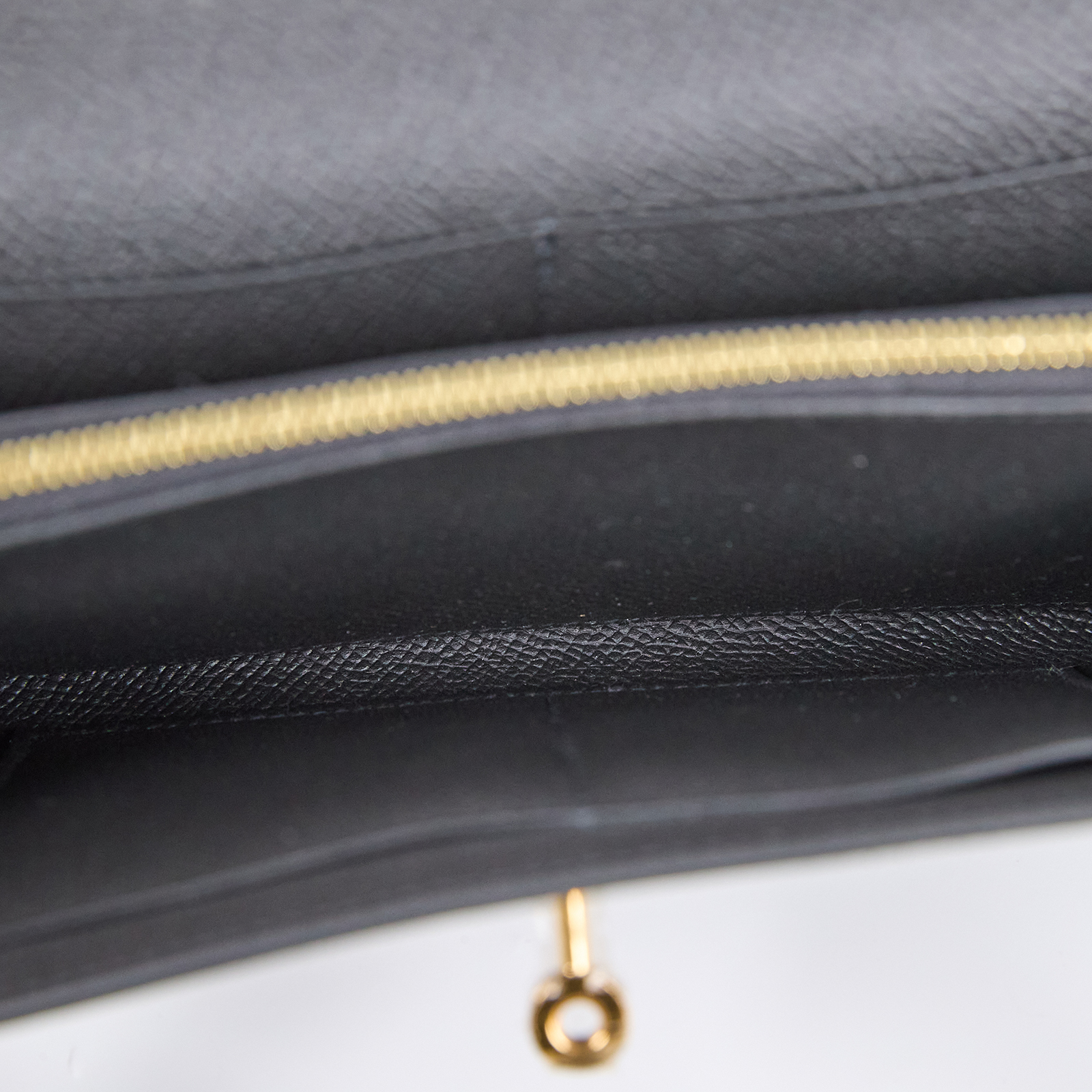 愛馬仕 Hermes Kelly to go 長夾肩背包 KLG U SN 003 ZY U刻 黑金KELLY TO GO 原廠盒子