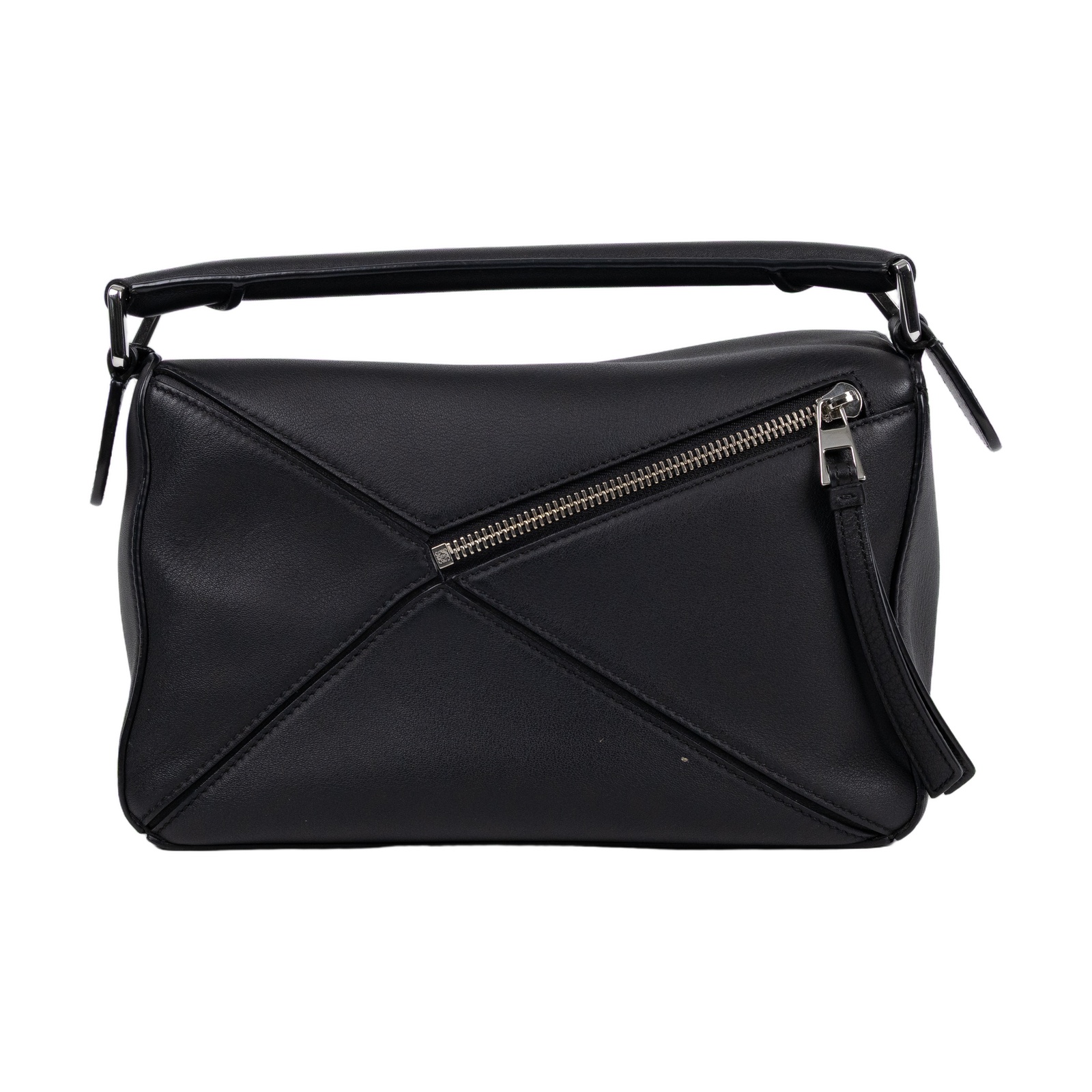 羅意威 LOEWE Small Puzzle bag 肩背 斜背包  黑PUZZLE SMALL 背帶