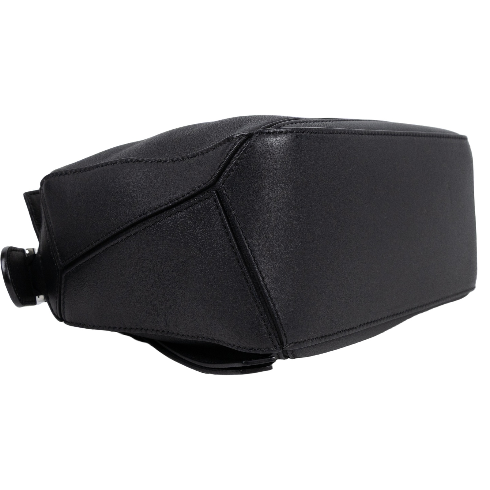羅意威 LOEWE Small Puzzle bag 肩背 斜背包  黑PUZZLE SMALL 背帶