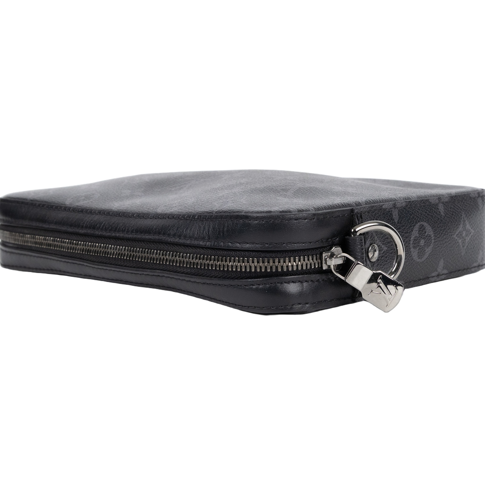 路易威登 LOUIS VUITTON Trio 郵差包 Eclipse帆布 黑色 灰色 M69443 晶片款  防塵袋/國外購買證明/pouch/背帶