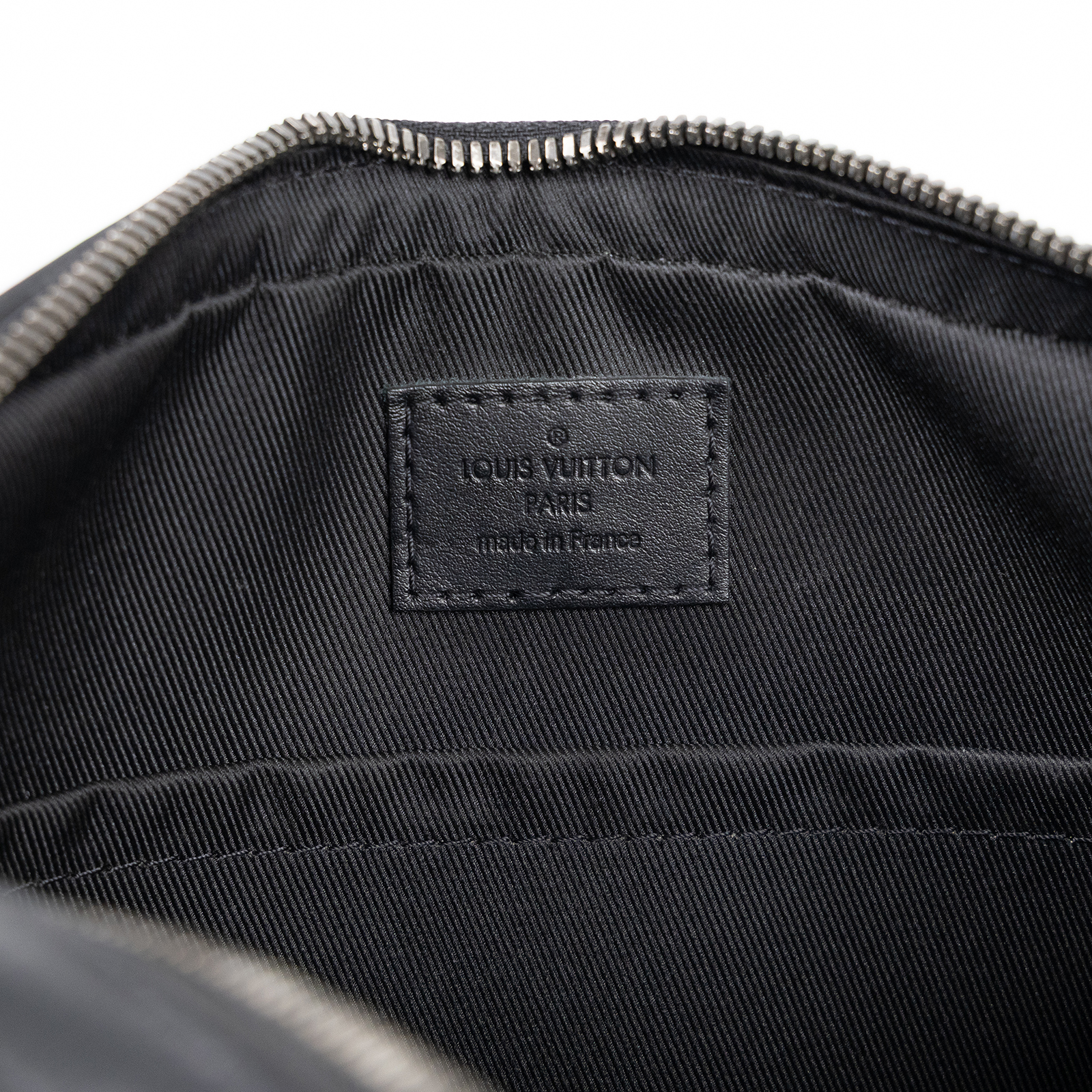 路易威登 LOUIS VUITTON Trio 郵差包 Eclipse帆布 黑色 灰色 M69443 晶片款  防塵袋/國外購買證明/pouch/背帶