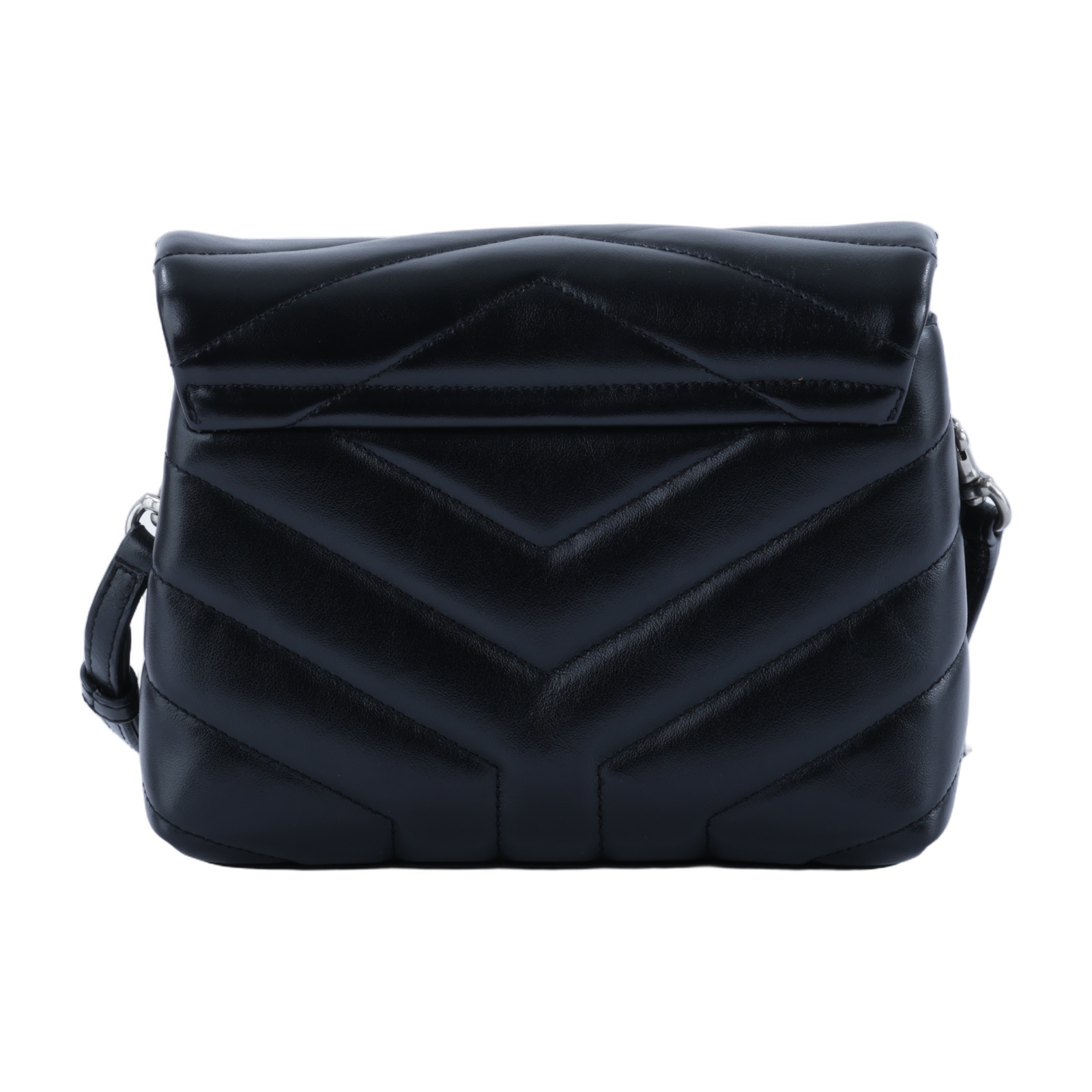 聖羅蘭 YSL SAINT LAURENT Loulou 絎縫 皮革 TOY 手袋 金色五金 467072DV707 黑金LOULOU TOY 防塵袋