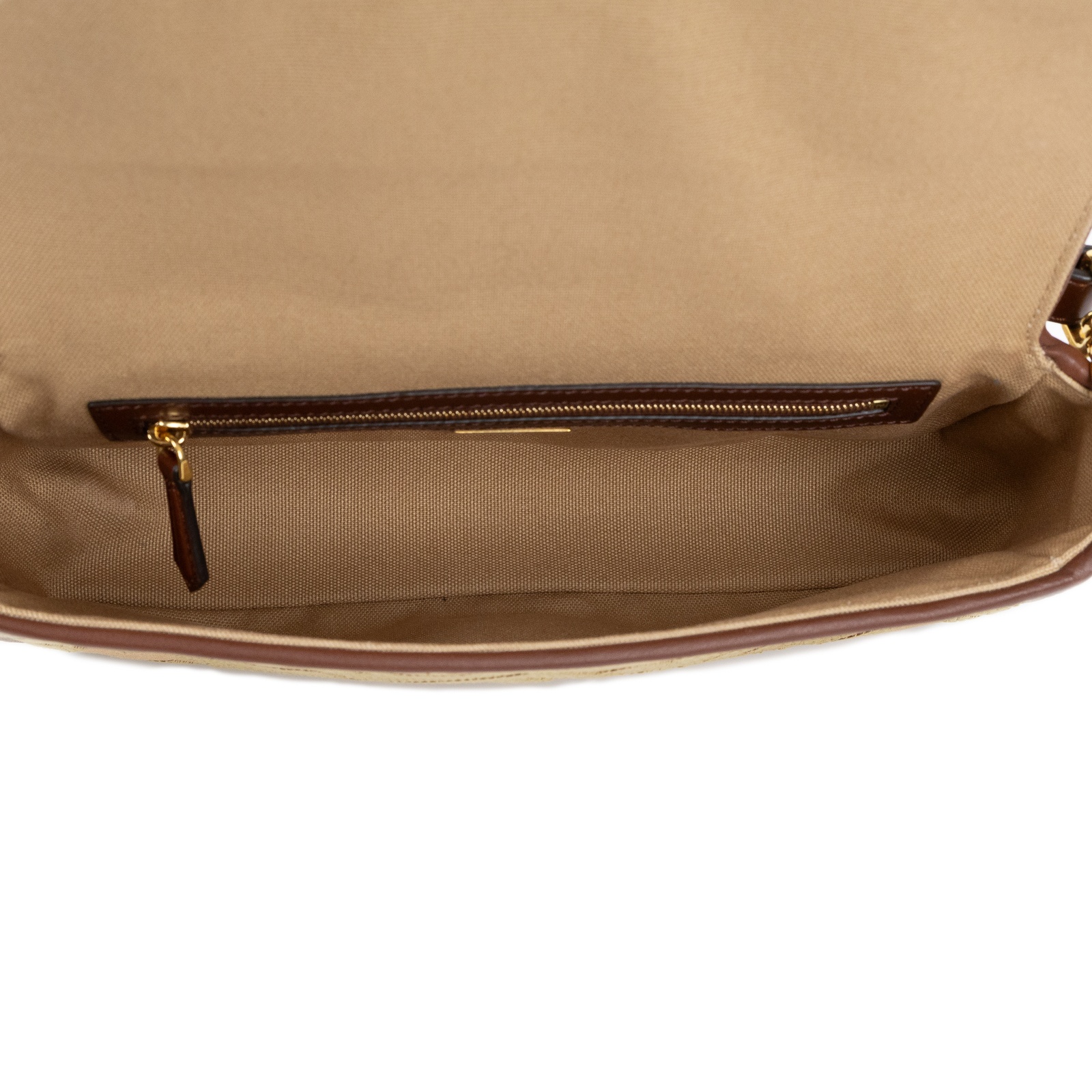 芬迪 FENDI Baguette 手提包 肩背包 斜背包 法棍包 8BR600AC90 卡其帆布BAGUETTE 防塵袋/背帶2