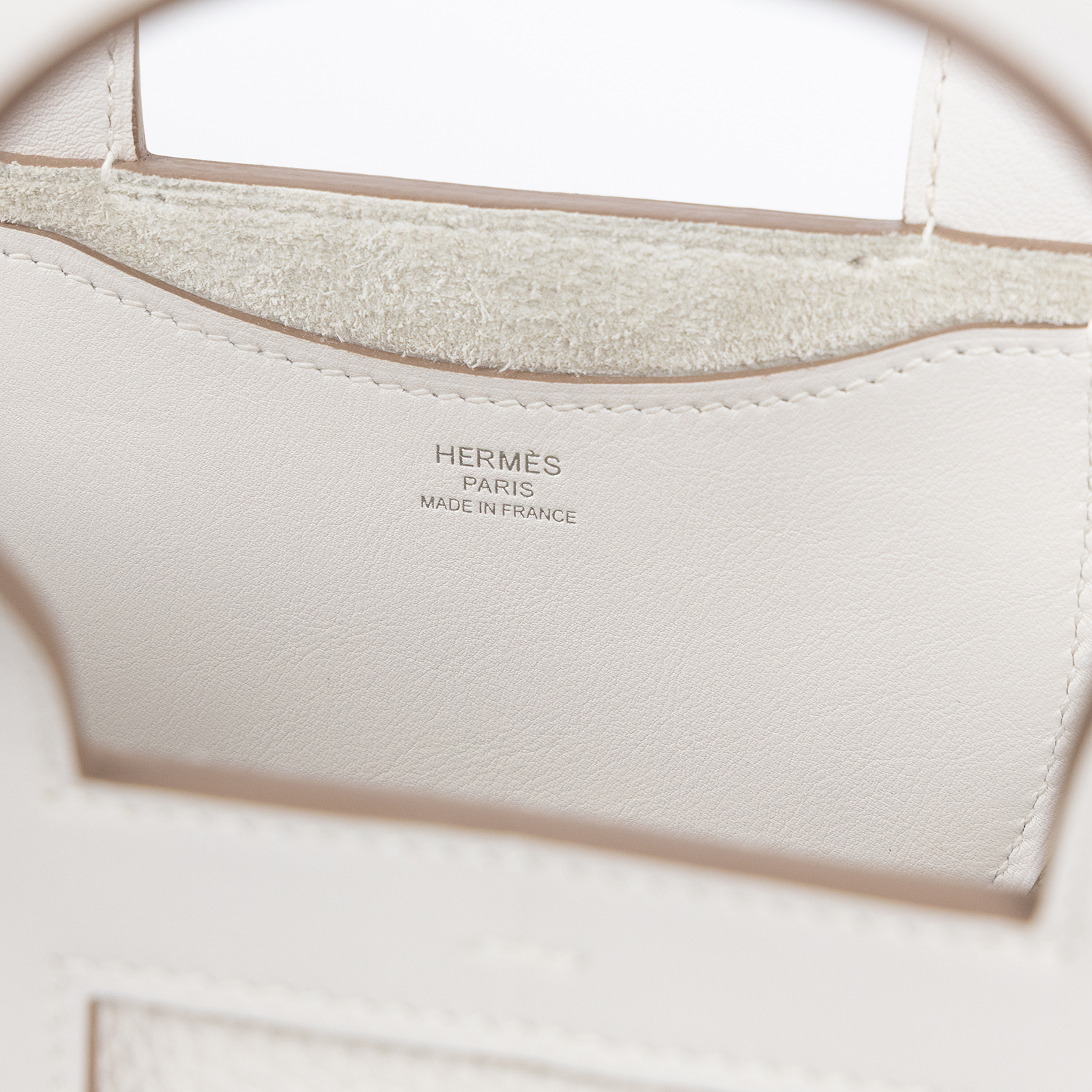 愛馬仕 Hermes In The Loop 18  豬鼻 菜籃子包 銀色五金 珍珠灰色 H084274CKBF /W PU 003 NI  原廠盒子/防塵袋/取貨單據