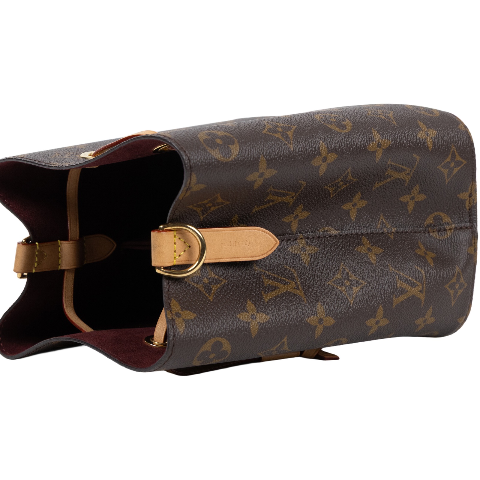 路易威登 LOUIS VUITTON Néonoé BB 經典帆布 束口水桶包 M46581 晶片款  原廠盒子/防塵袋/購買證明影本/背帶2
