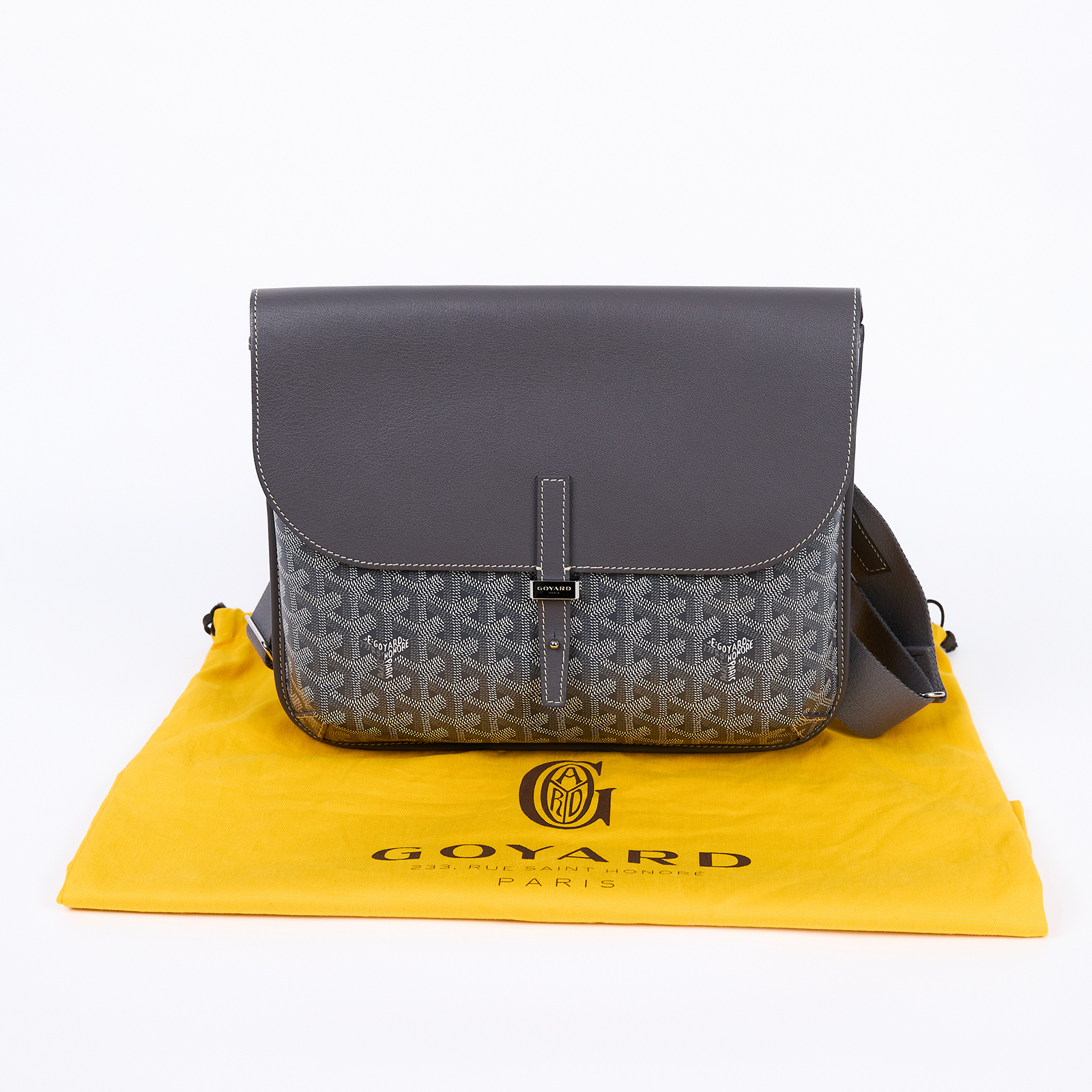 高雅德 GOYARD Coursier 郵差包 COURSIMMLTY 灰COURSIER郵差包 防塵袋