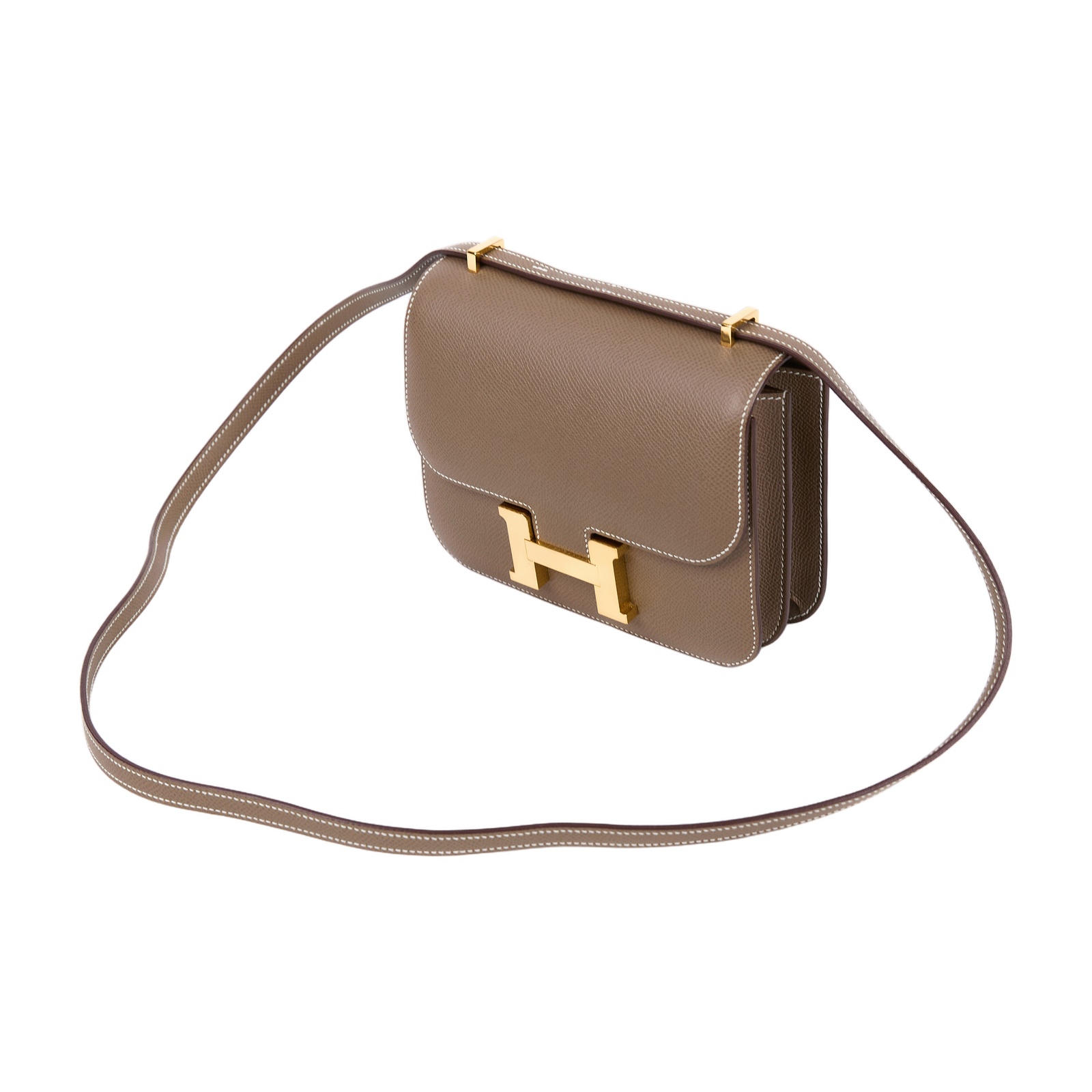 愛馬仕 Hermes Constance Bag 康康包 MIni 18 CN18 YMS219 BD Y刻大象灰CONSTANCE MINI 防塵袋