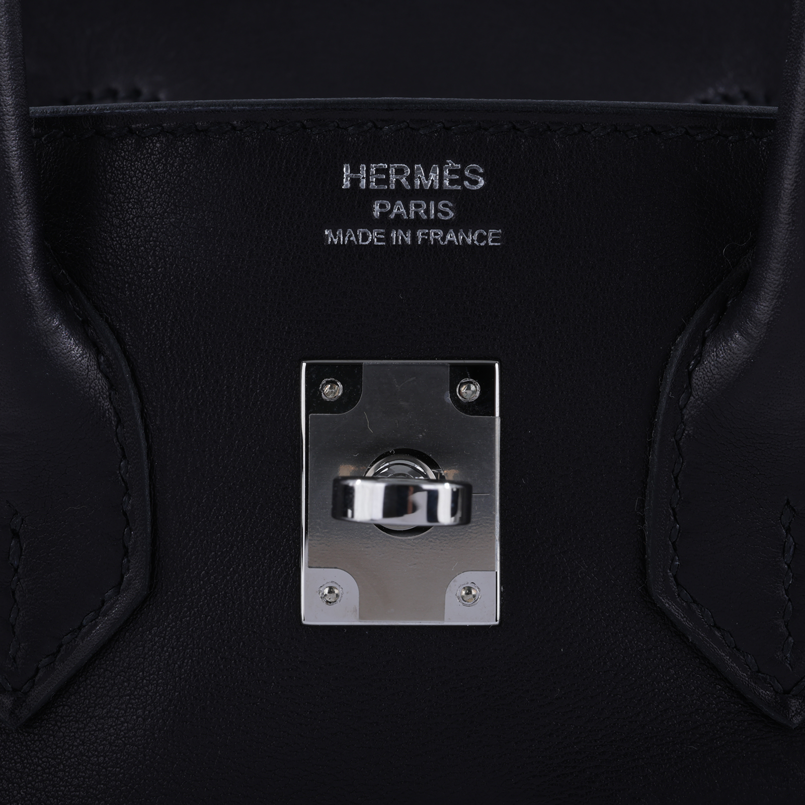 愛馬仕 Hermes Birkin Bag 柏金包 25 Veau Volupto Rock 銀色五金 黑色  U HA 117 MT  原廠盒子/防塵袋/鎖組/雨衣/吊牌