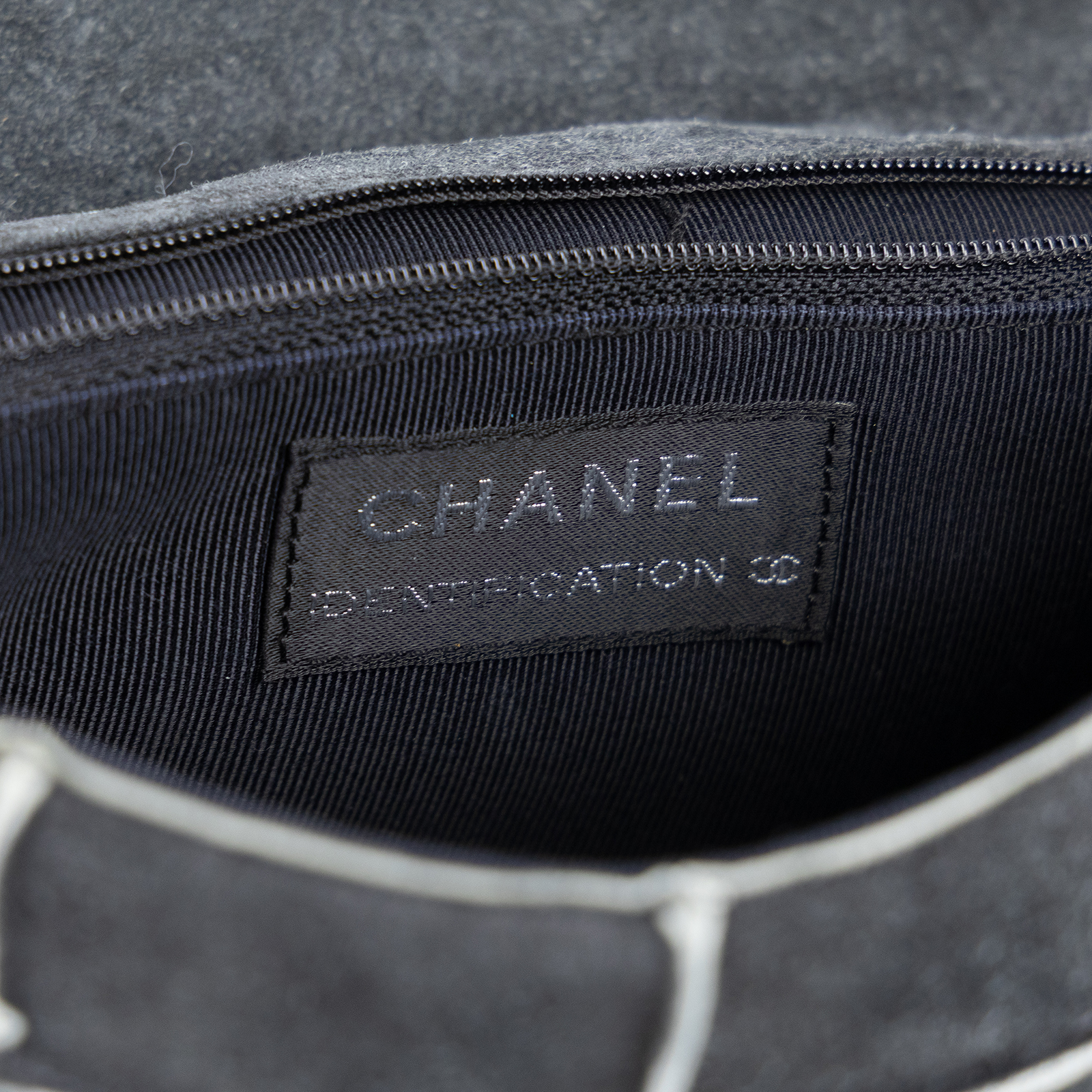 香奈兒 CHANEL 2.55 Reissue 肩背包  黑麂皮格紋2.55鍊包 防塵袋/保證卡