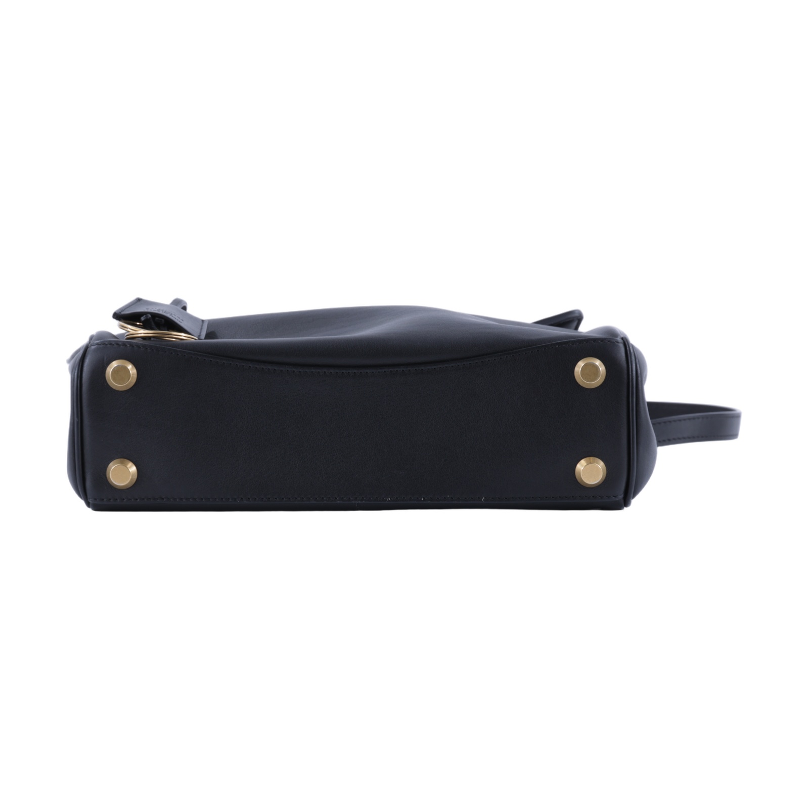 巴黎世家 BALENCIAGA Rodeo Small 手提包 金色五金 7897792AA4V 黑金RODEO SMALL 防塵袋/背帶/吊牌