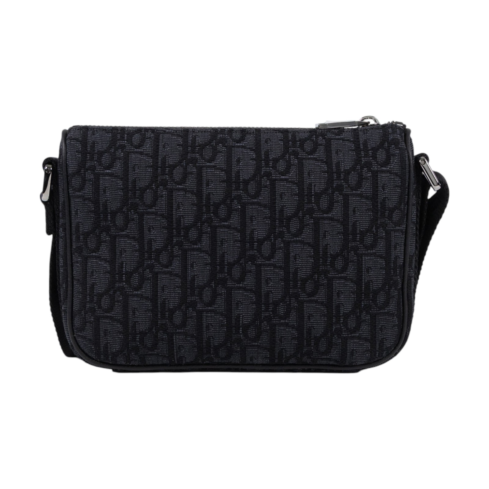 迪奧 CHRISTIAN DIOR Dior 8 Mini Bag 1EIPO312YKY 黑緹花DIOR 8 郵差包 防塵袋/保證卡