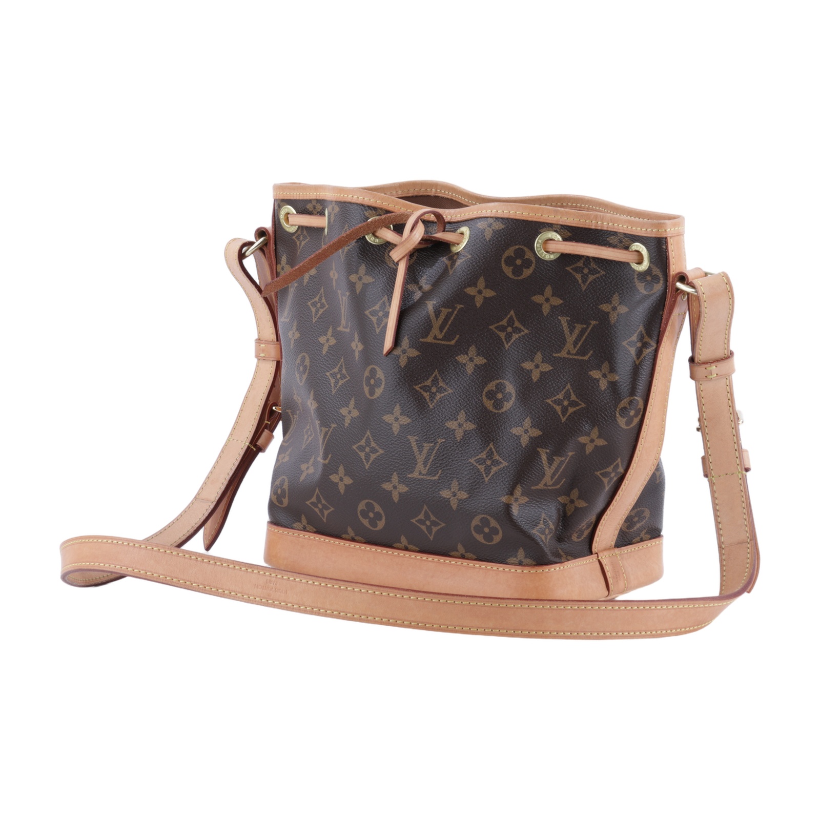 路易威登 LOUIS VUITTON Noé BB 原花 水桶包 肩背包 斜背包 M46983 晶片款 原花Noé BB 防塵袋